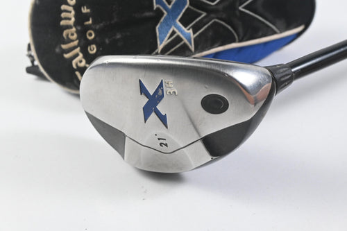 Callaway X #3 Hybrid / 21 Degree / Senior Flex Callaway 80 Shaft