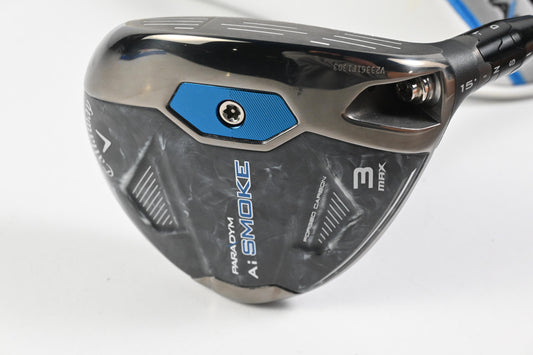 Callaway Paradym Ai Smoke Max #3 Wood / 15 Degree / Regular Flex Cypher 2.0 50