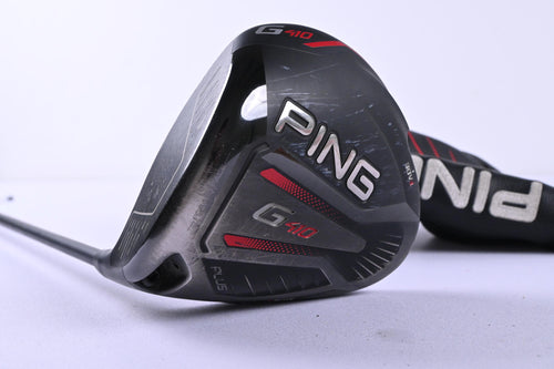 Left Hand Ping G410 Plus Driver / 10.5 Degree / X-Flex Ping Alta CB Red 55 Shaft