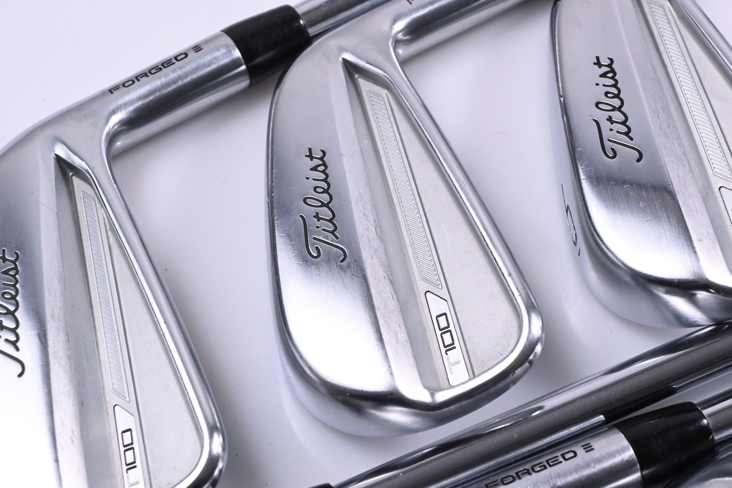 Titleist T100 2023 Irons / 4-PW / Stiff+ Flex KBS $-Taper 125 Shafts