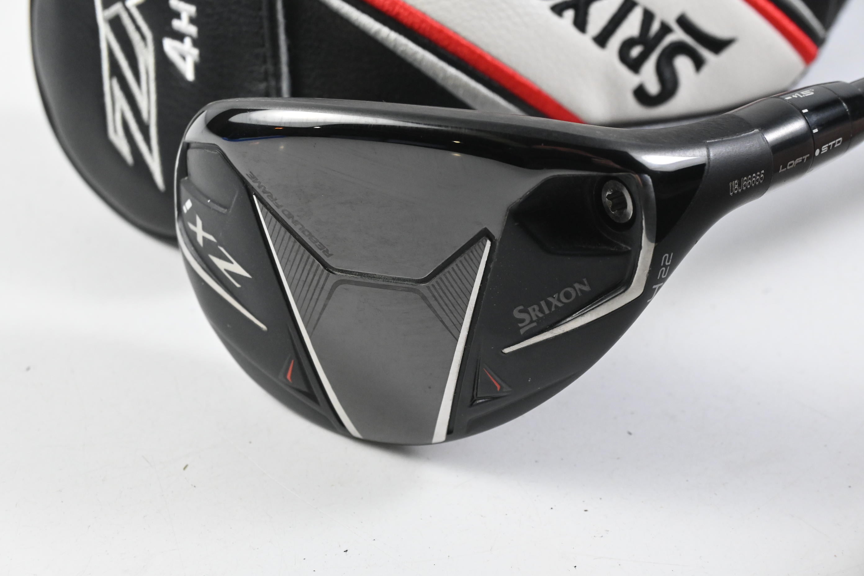 Srixon ZXi #4 Hybrid / 22 Degree / Stiff Flex HZRDUS Smoke Red RDX 80 Shaft