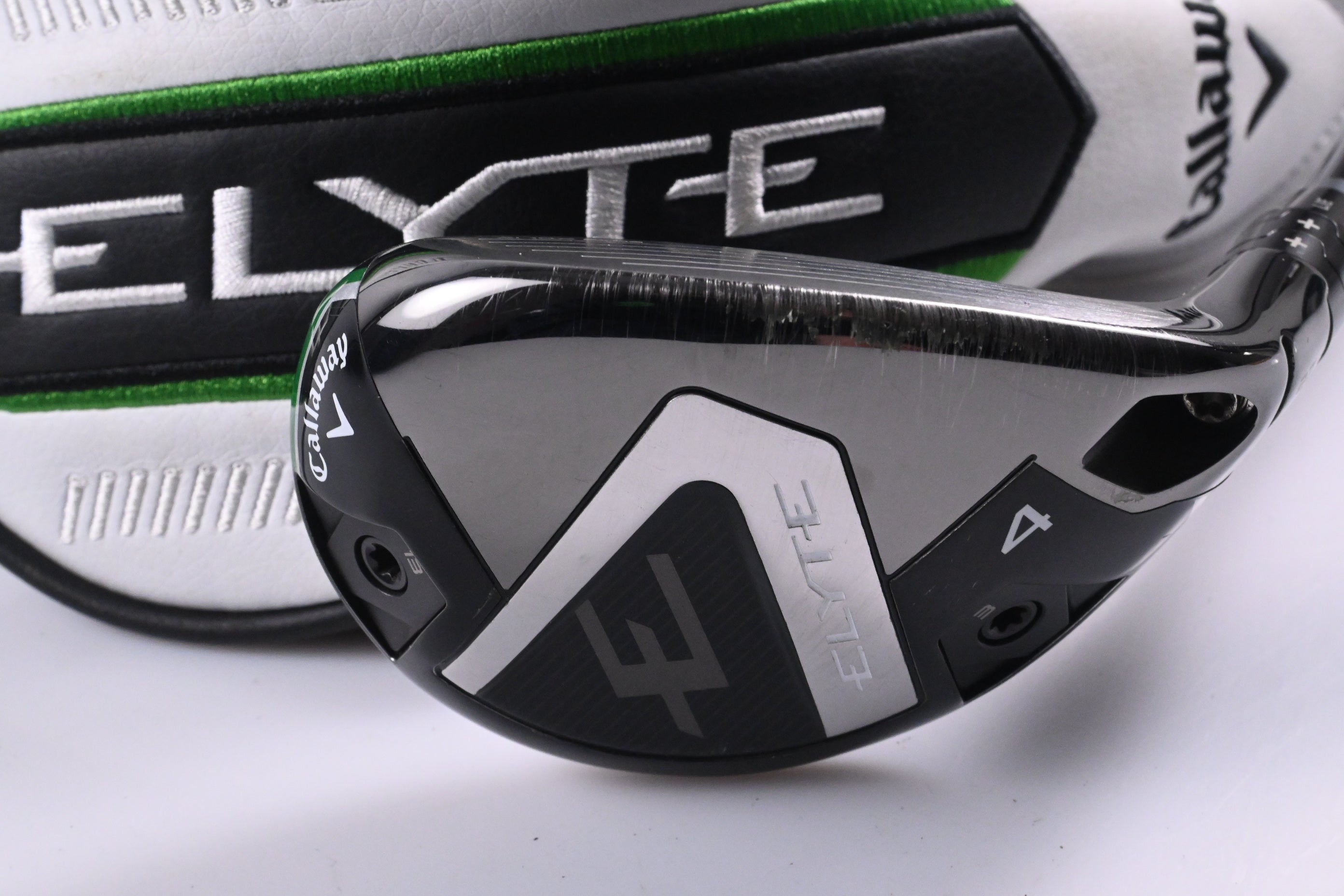 Callaway Elyte #4 Hybrid / 22 Degree / Stiff Flex Denali Charcoal 70 Shaft