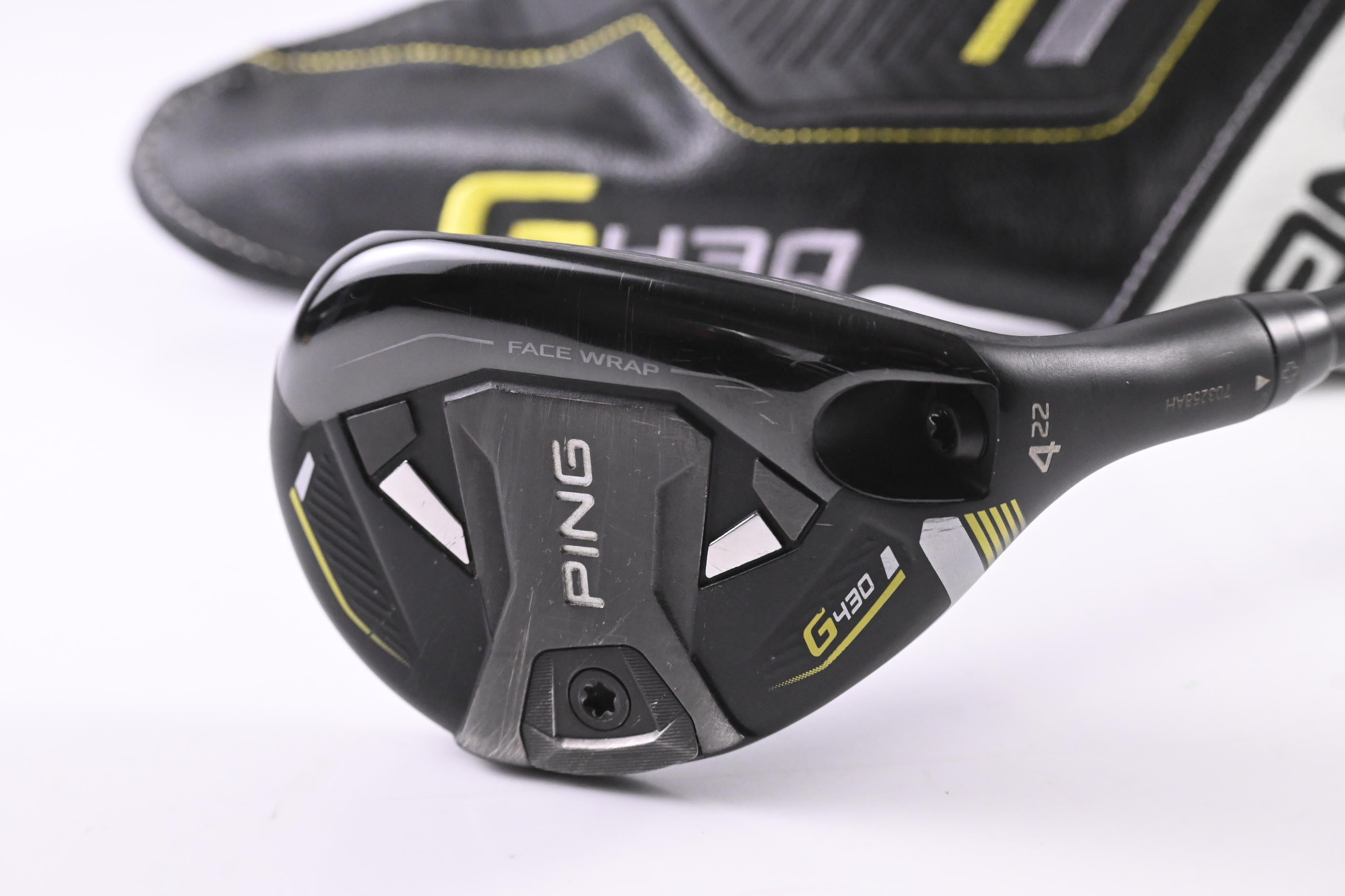 Ping G430 #4 Hybrid / 22 Degree / Regular Flex Ping Alta CB Black 70 Shaft