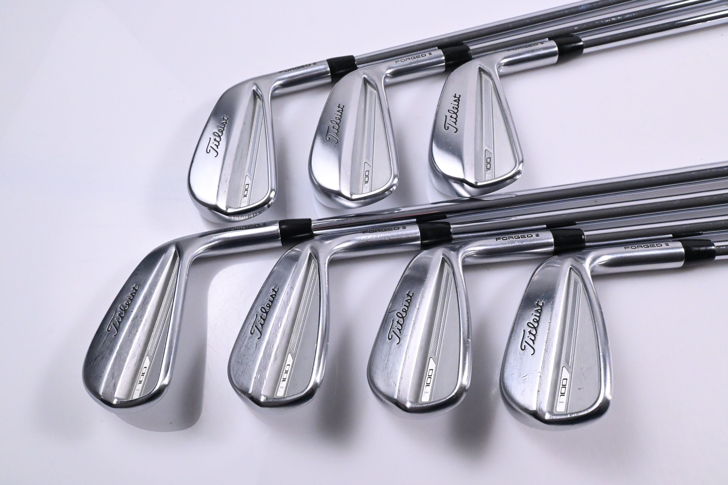 Titleist T100 2023 Irons / 4-PW / Stiff+ Flex KBS $-Taper 125 Shafts