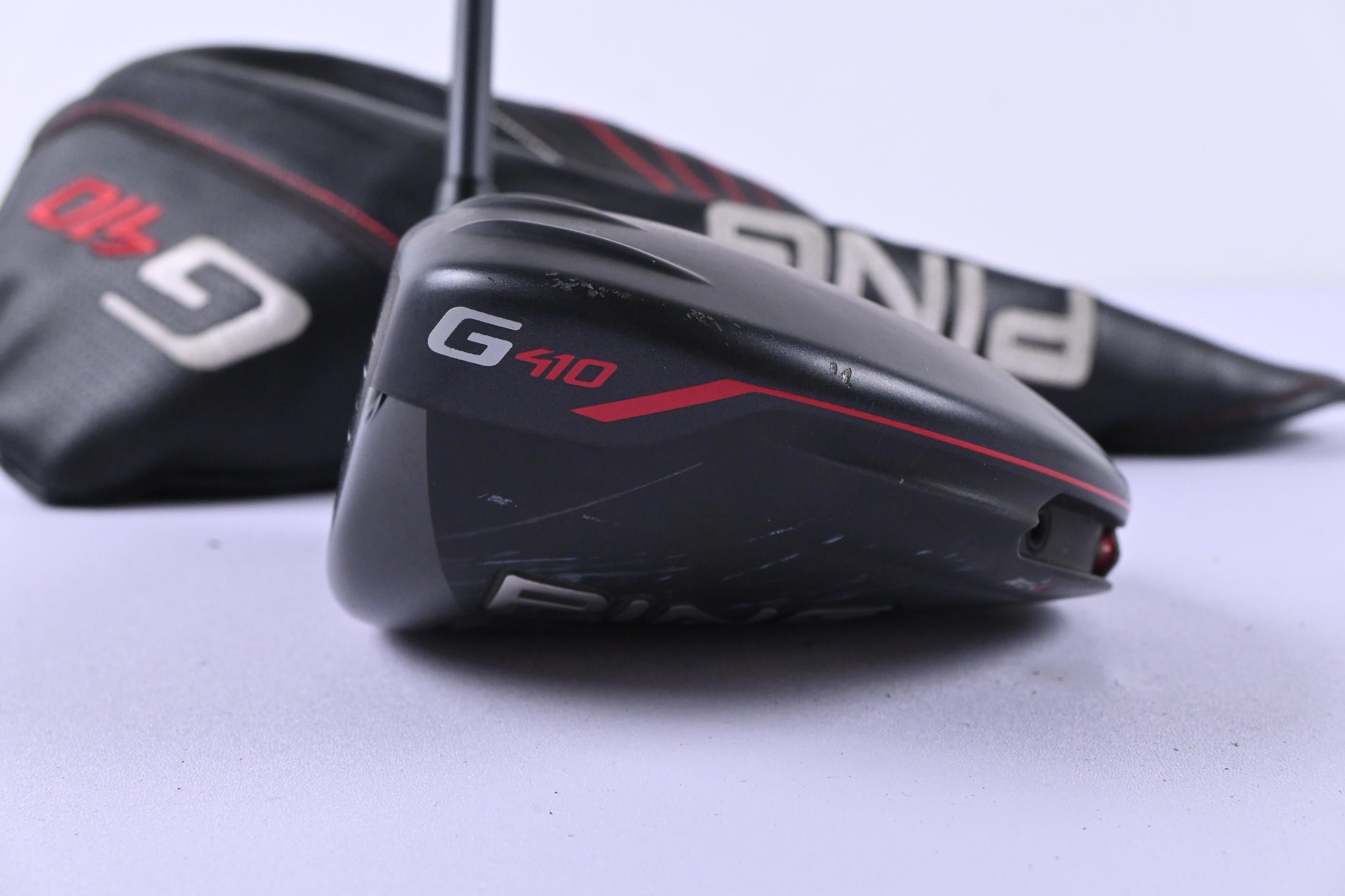 Left Hand Ping G410 Plus Driver / 10.5 Degree / X-Flex Ping Alta CB Red 55 Shaft