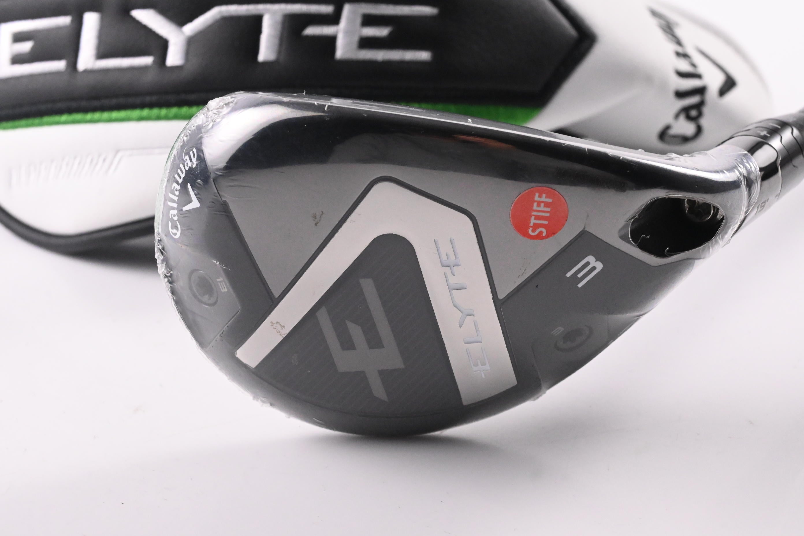 Callaway Elyte #3 Hybrid / 19 Degree / Stiff Flex Denali Charcoal 70 Shaft