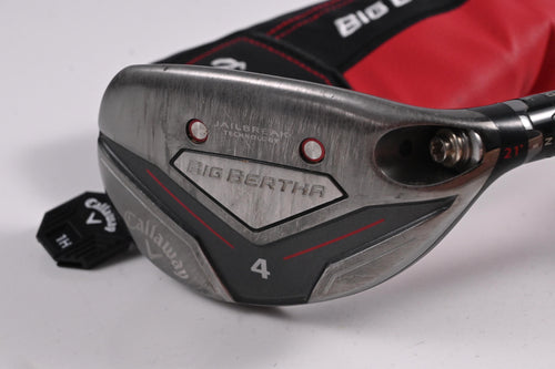 Callaway Big Bertha 2019 #4 Hybrid / 21 Degree / Regular Flex UST Recoil ESX 460