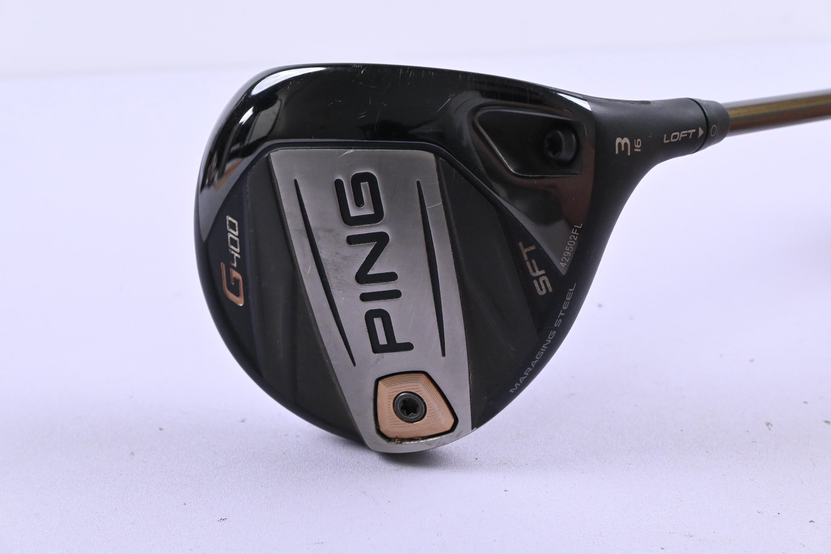 Ping G400 SFT #3 Wood / 16 Degree / Regular Flex Ping Alta CB 65 Shaft