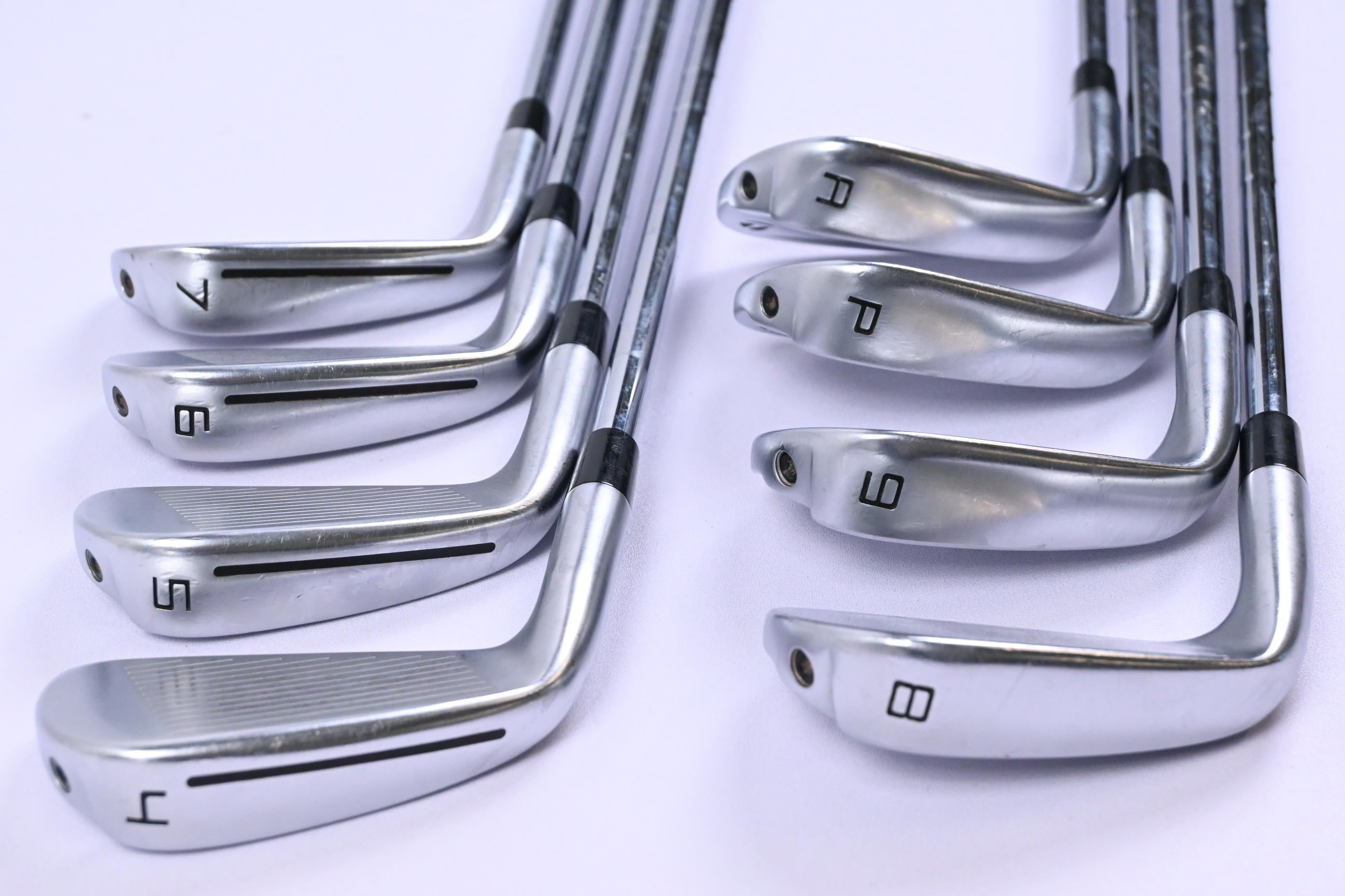 Taylormade P790 2021 Irons / 4-PW+GW / Stiff Flex Tour 120 Shafts