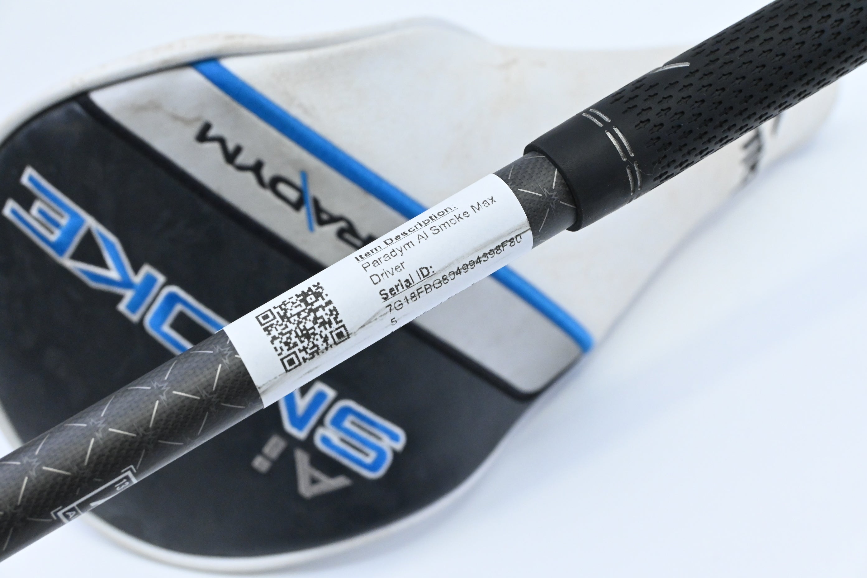 Callaway Paradym Ai Smoke Max Driver / 9 Degree / Stiff Flex Tensei AV Blue 65
