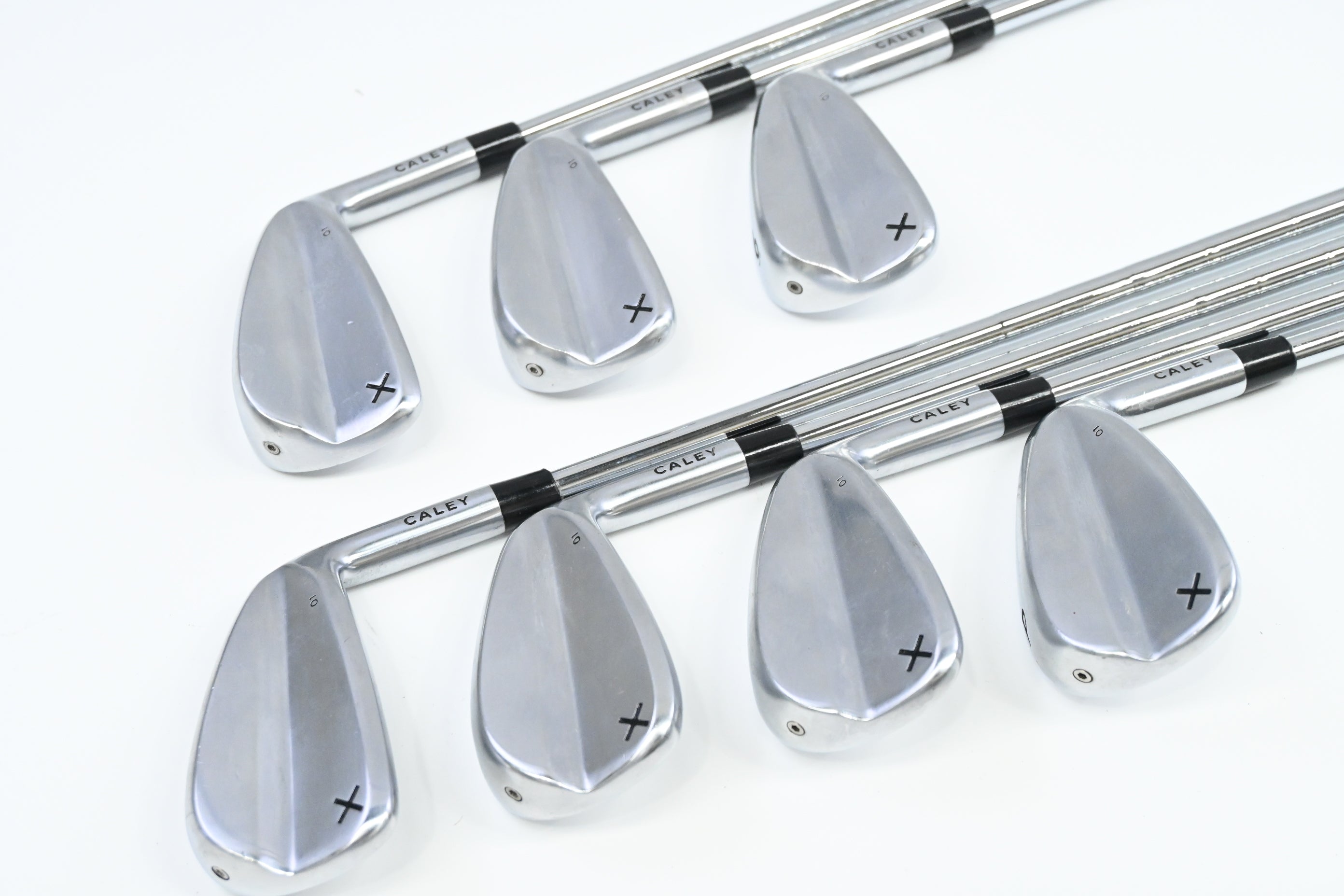 Caley X 01 Irons / 4-PW / Stiff Flex KBS Tour Lite Shafts