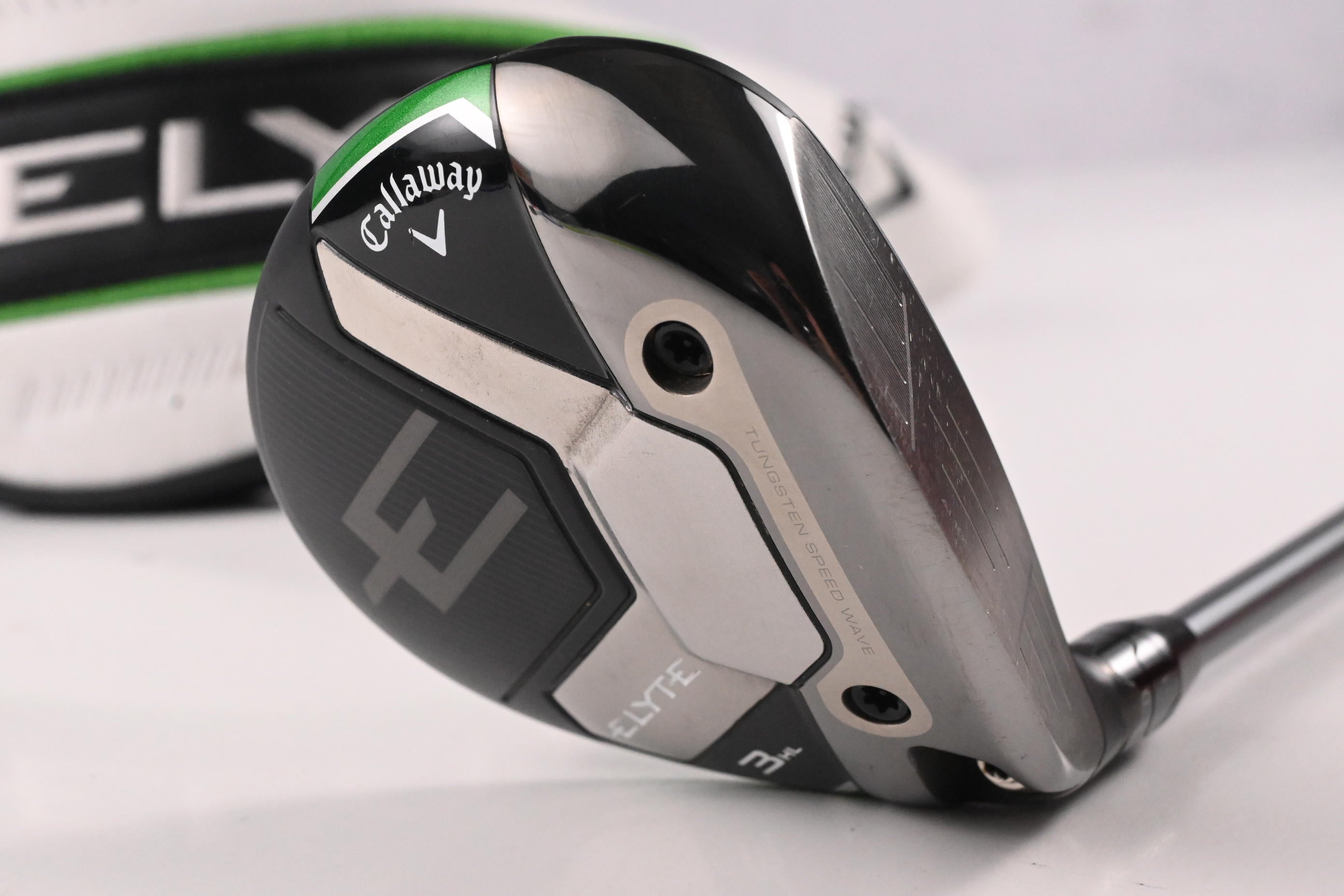 Callaway Elyte #3 Wood / 16.5 Degree / Stiff Flex Denali Charcoal 60 Shaft