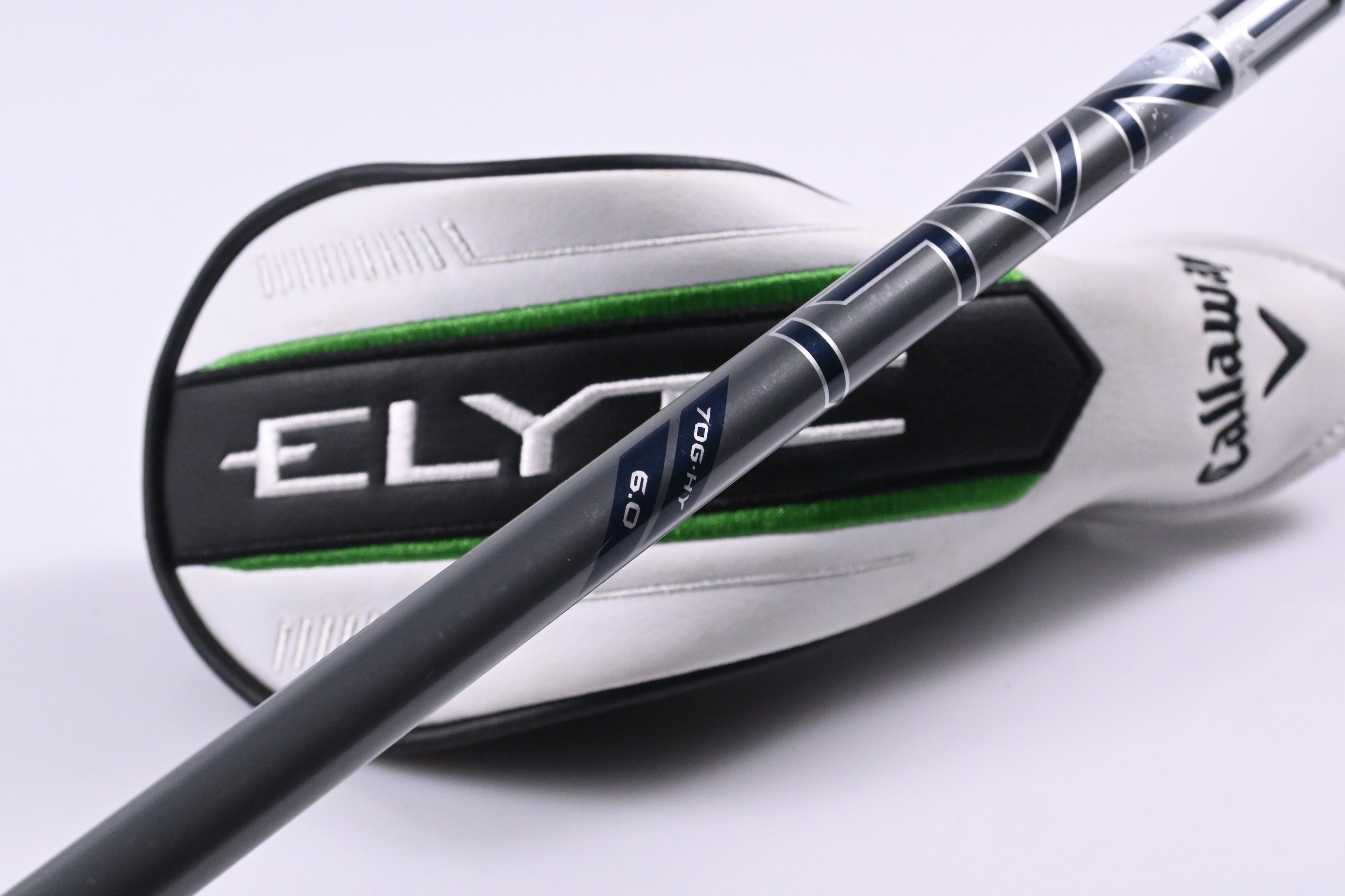 Callaway Elyte #4 Hybrid / 22 Degree / Stiff Flex Denali Charcoal 70 Shaft
