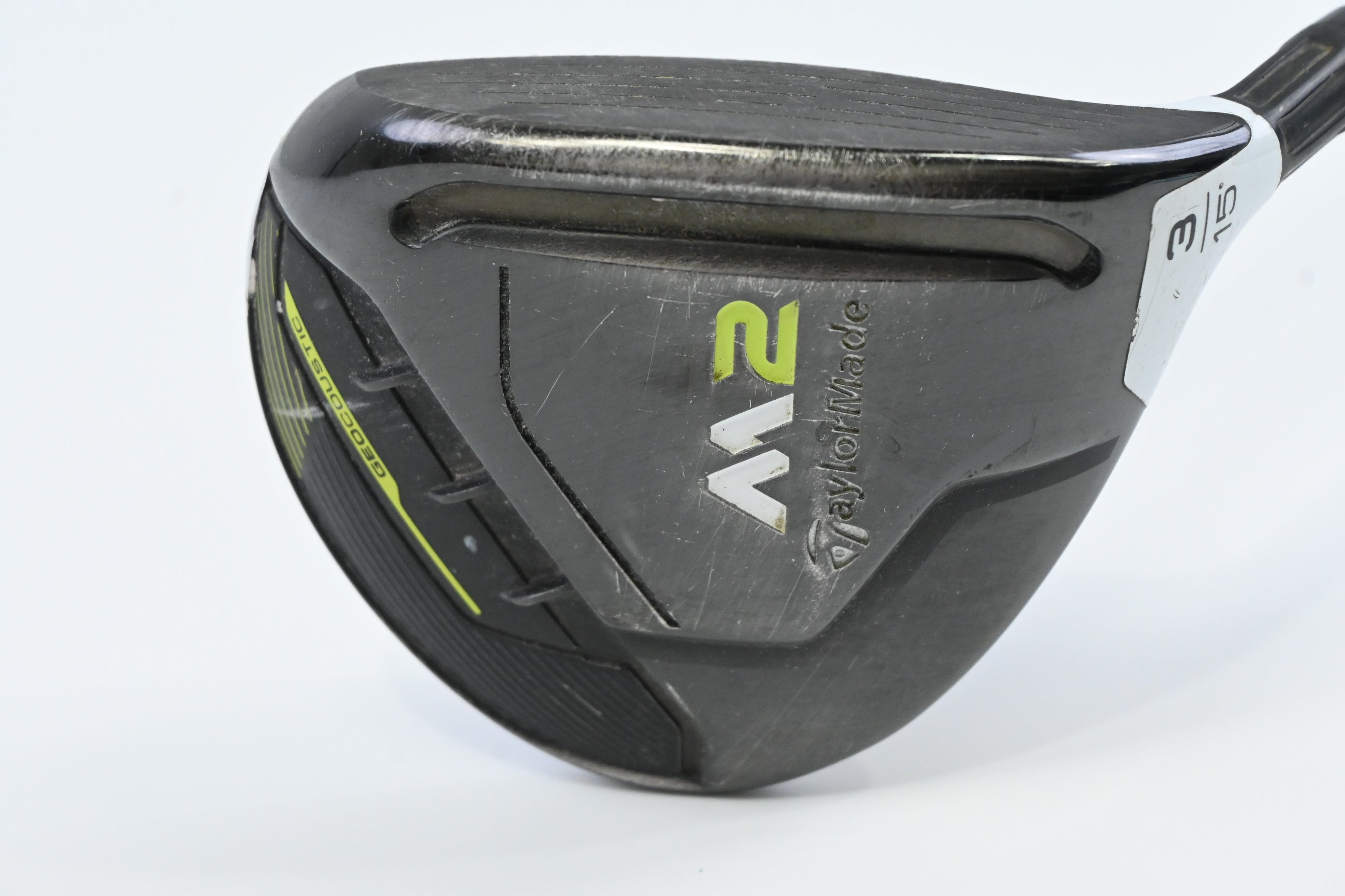 Taylormade M2 2017 #3 Wood / 15 Degree / Stiff Flex Taylormade M2 Reax 65 Shaft