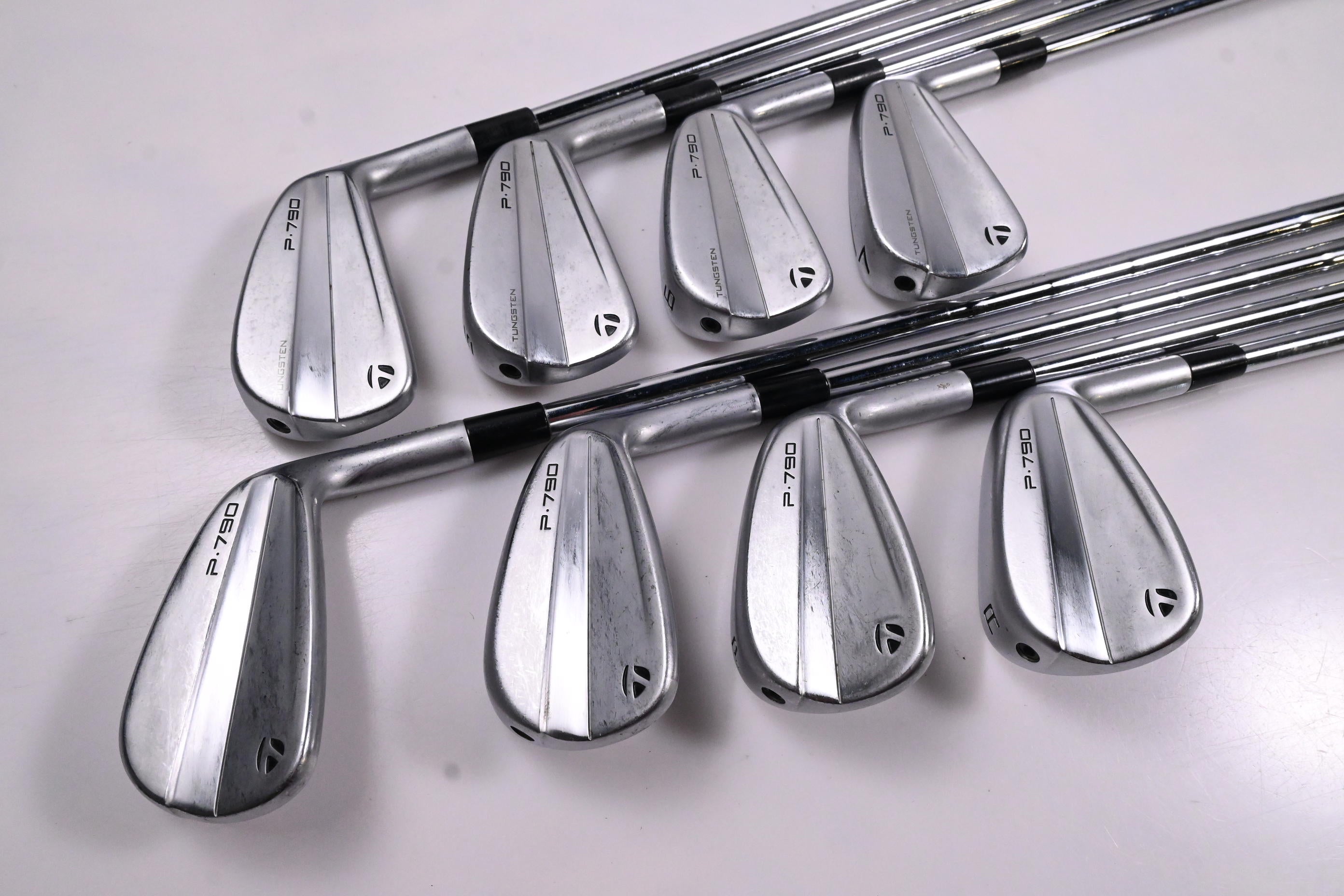 Taylormade P790 2023 Irons / 4-PW+GW / Stiff Flex KBS Tour Shafts