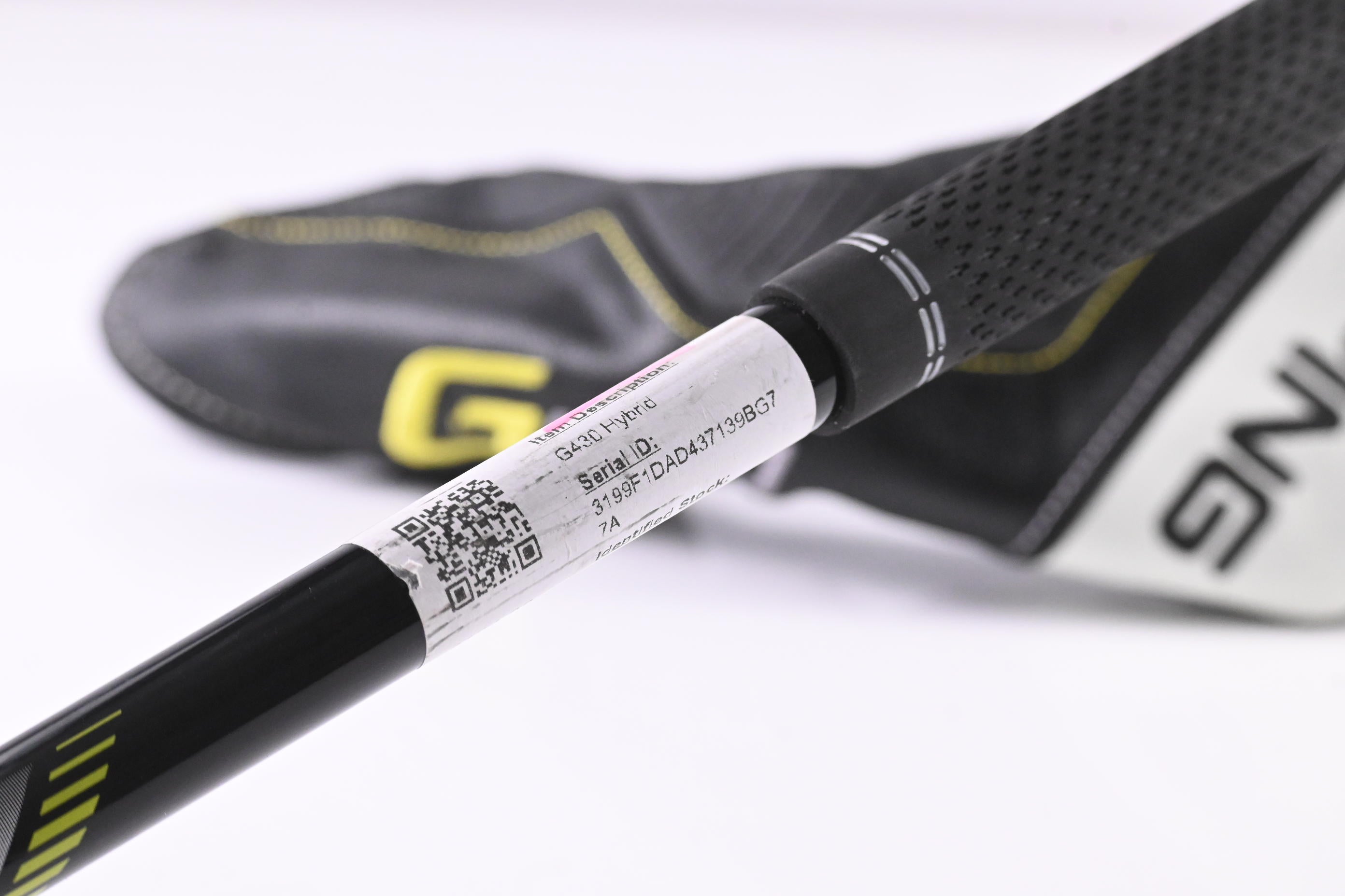 Ping G430 #4 Hybrid / 22 Degree / Regular Flex Ping Alta CB Black 70 Shaft