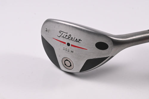 Titleist 585.H #4 Hybrid / 24 Degree / Stiff Flex Steel Shaft