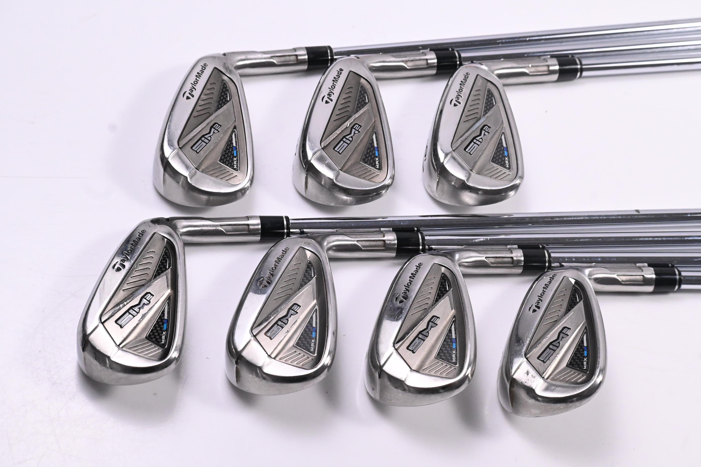 Taylormade SIM2 Max Irons / 4-PW / Regular Flex KBS MAX MT 85 Shafts