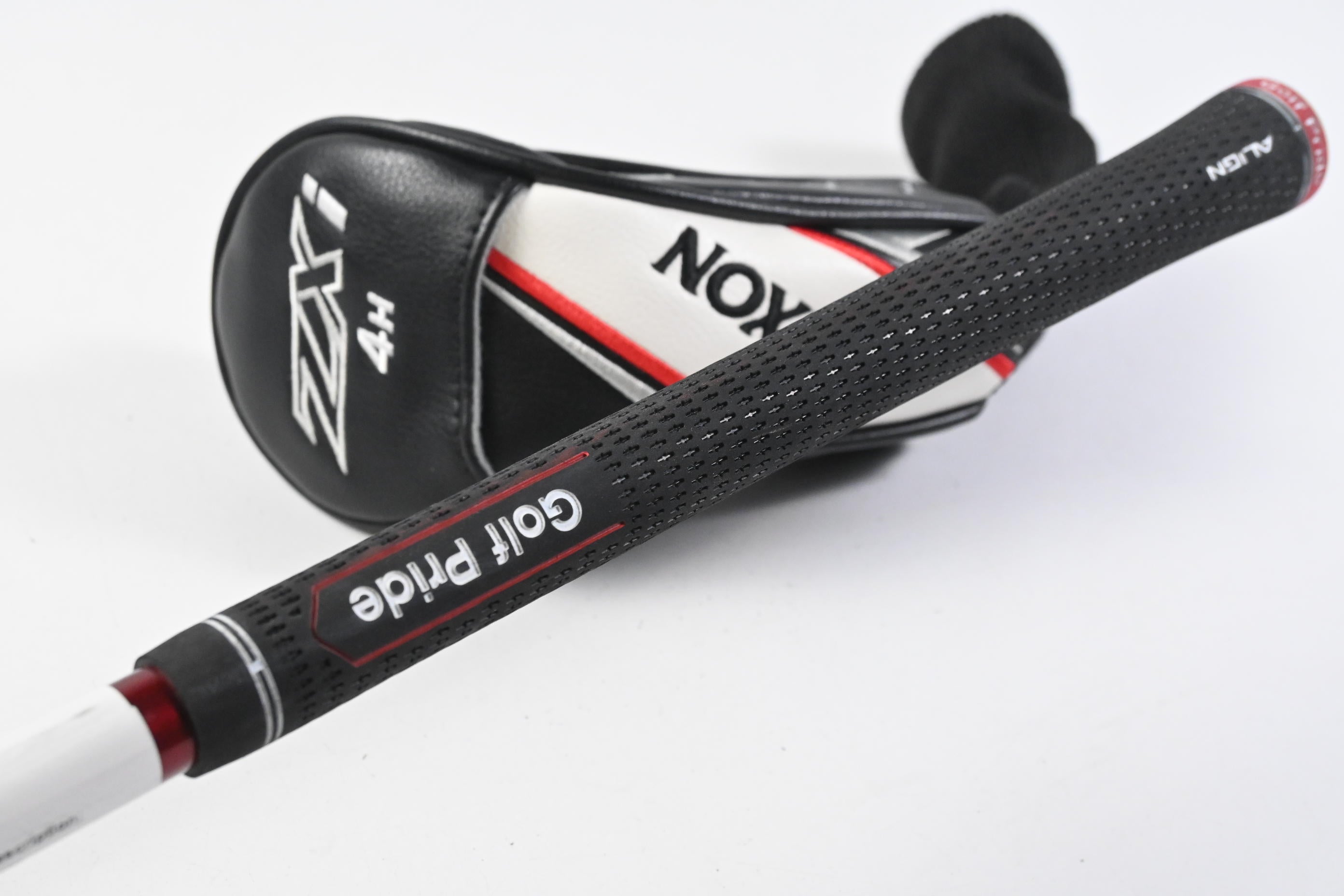 Srixon ZXi #4 Hybrid / 22 Degree / Stiff Flex HZRDUS Smoke Red RDX 80 Shaft