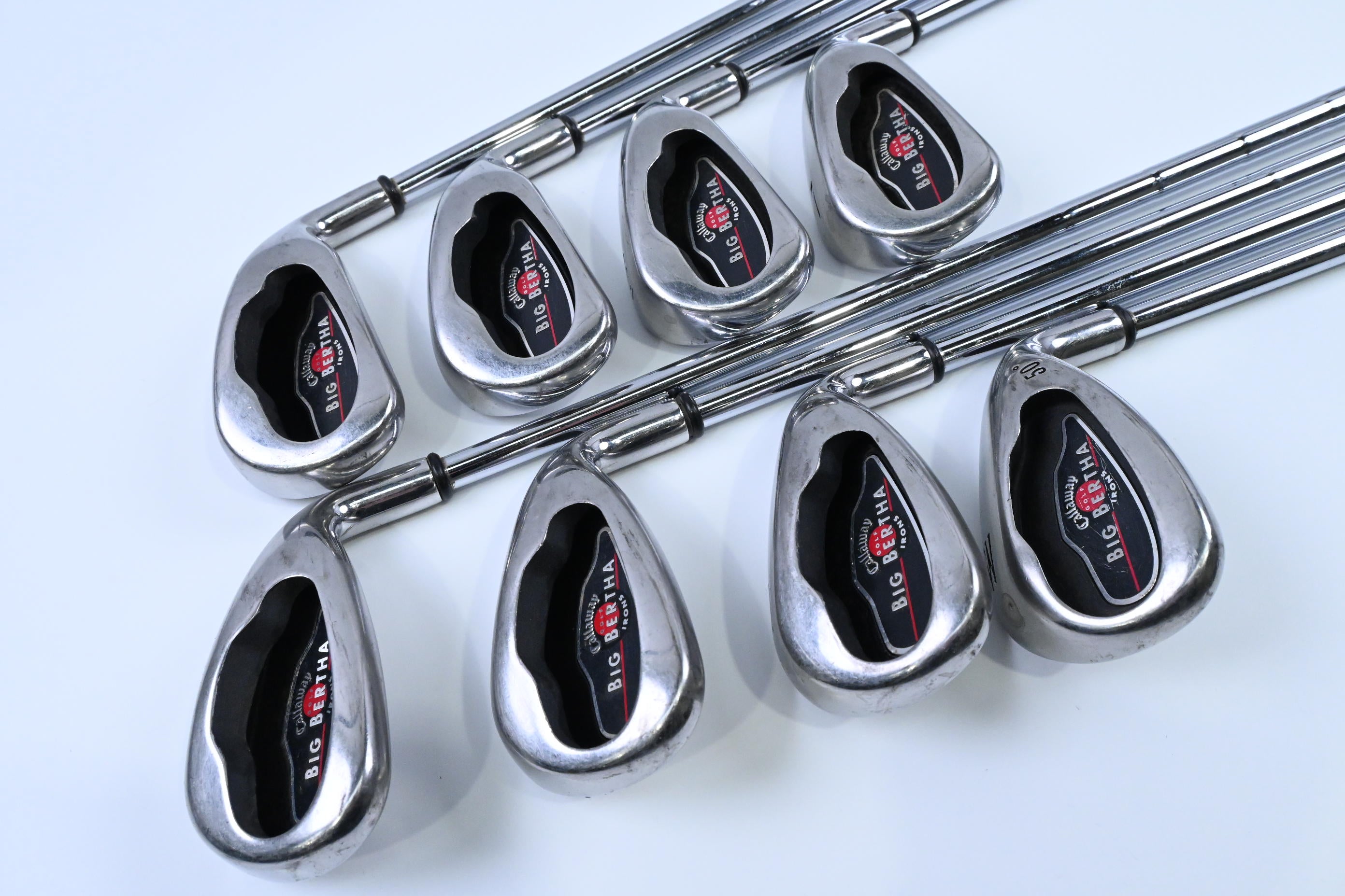 Callaway Big Bertha 2004 Irons / 4-PW+GW / Uniflex Callaway Big Bertha Shafts