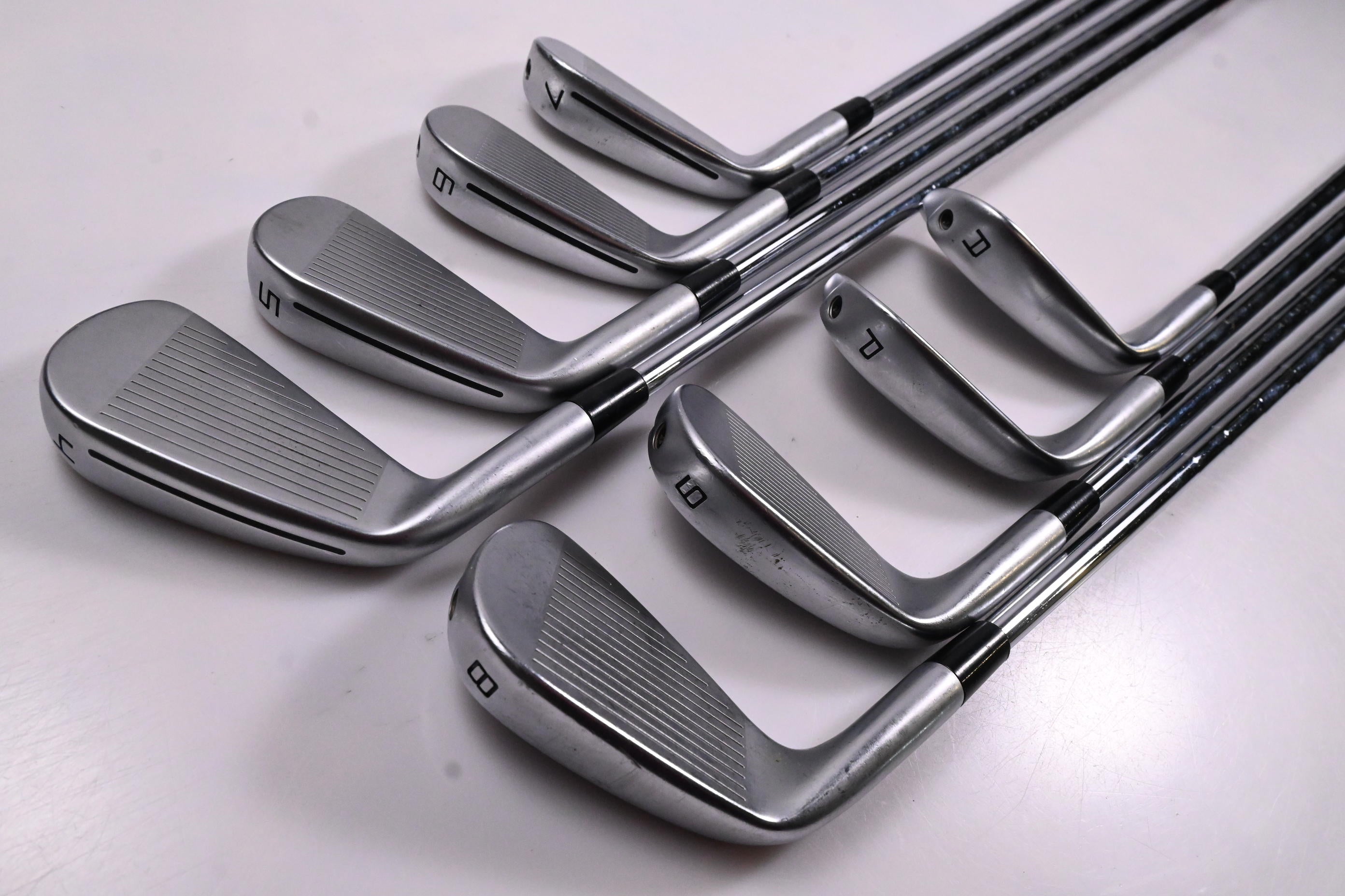 Taylormade P790 2023 Irons / 4-PW+GW / Stiff Flex KBS Tour Shafts