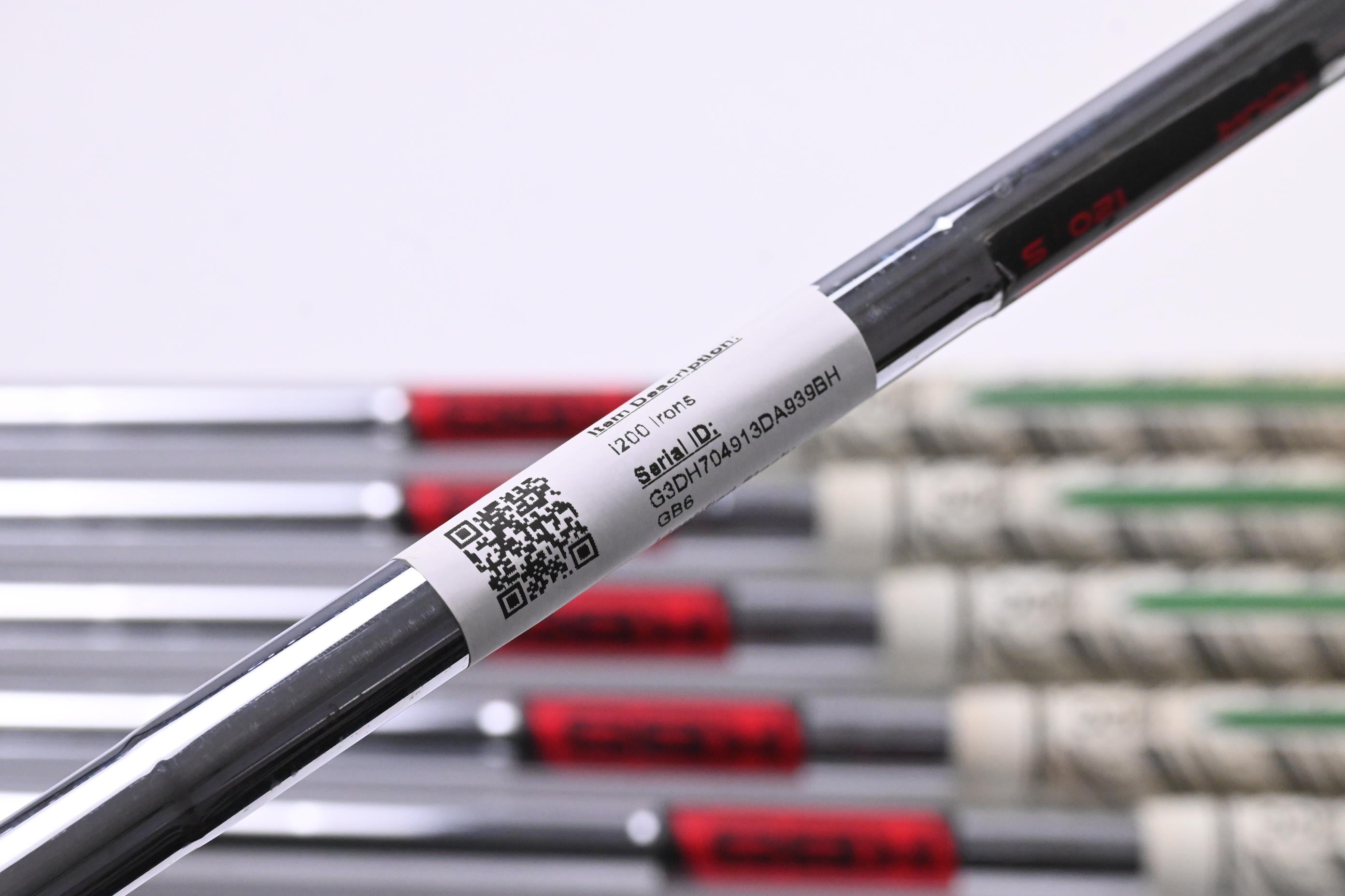 Ping i200 Irons / 5-PW / Black Dot / Stiff Flex KBS Tour 120 Shafts