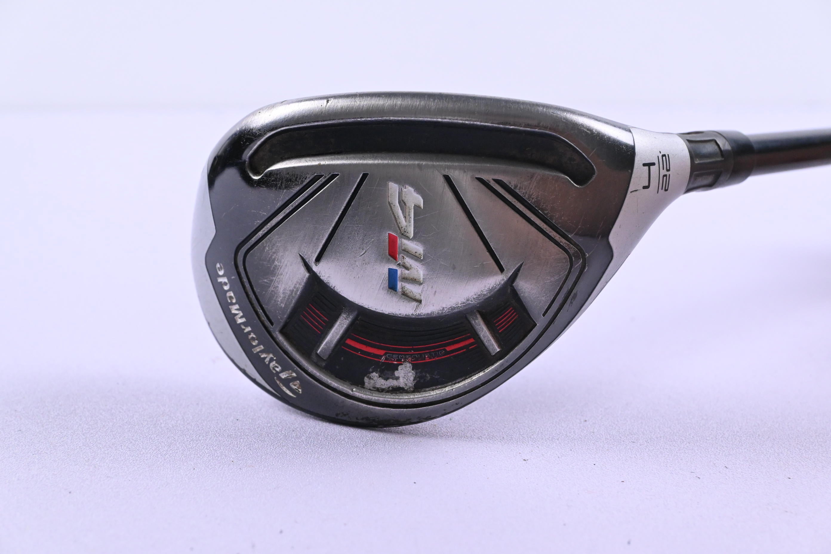 Taylormade M4 #4 Hybrid / 22 Degree / Regular Flex Fujikura Atmos Red 6 Shaft