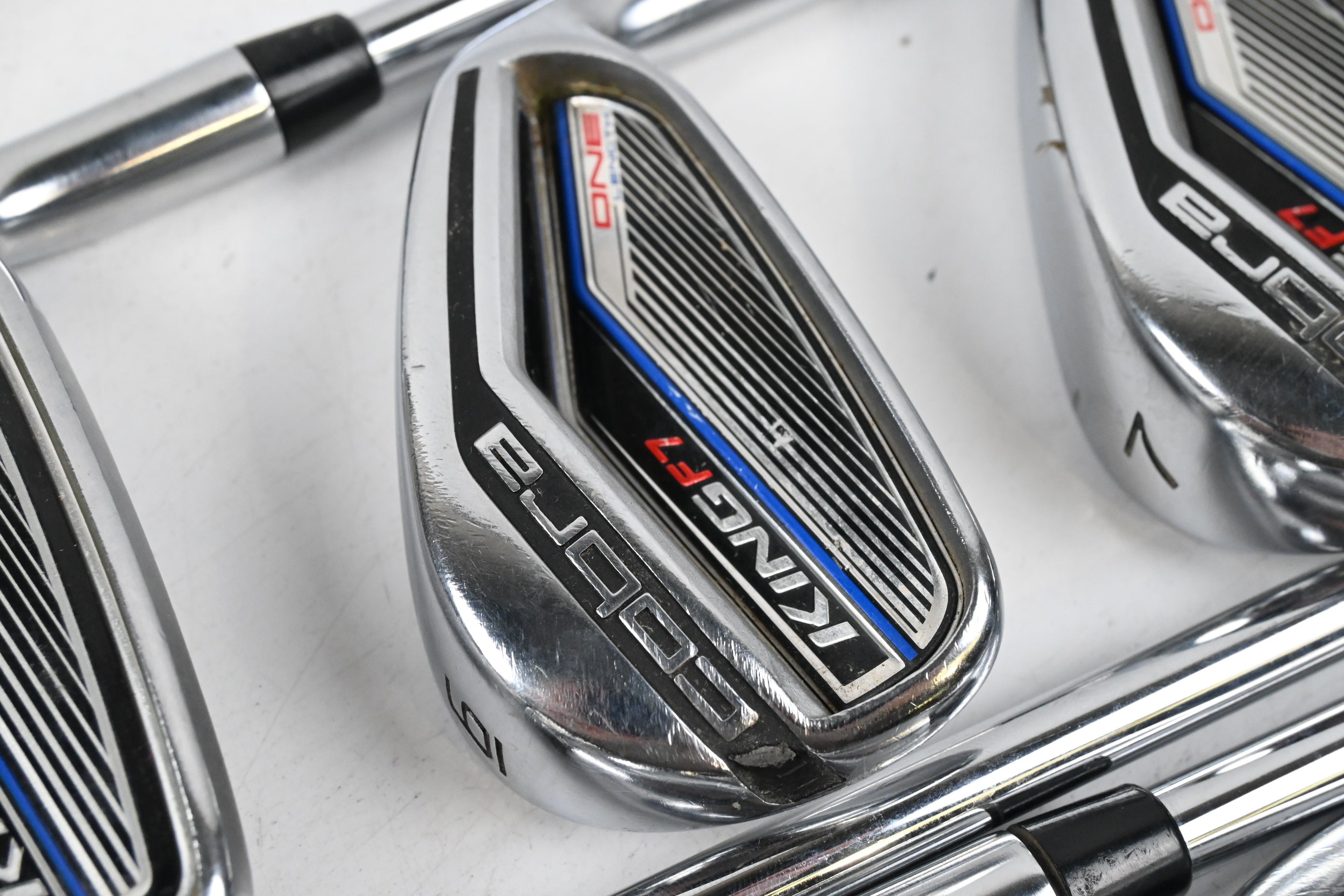 Cobra King F7 One Length Irons / 5-PW+GW / Regular Flex Cobra One Length Shafts