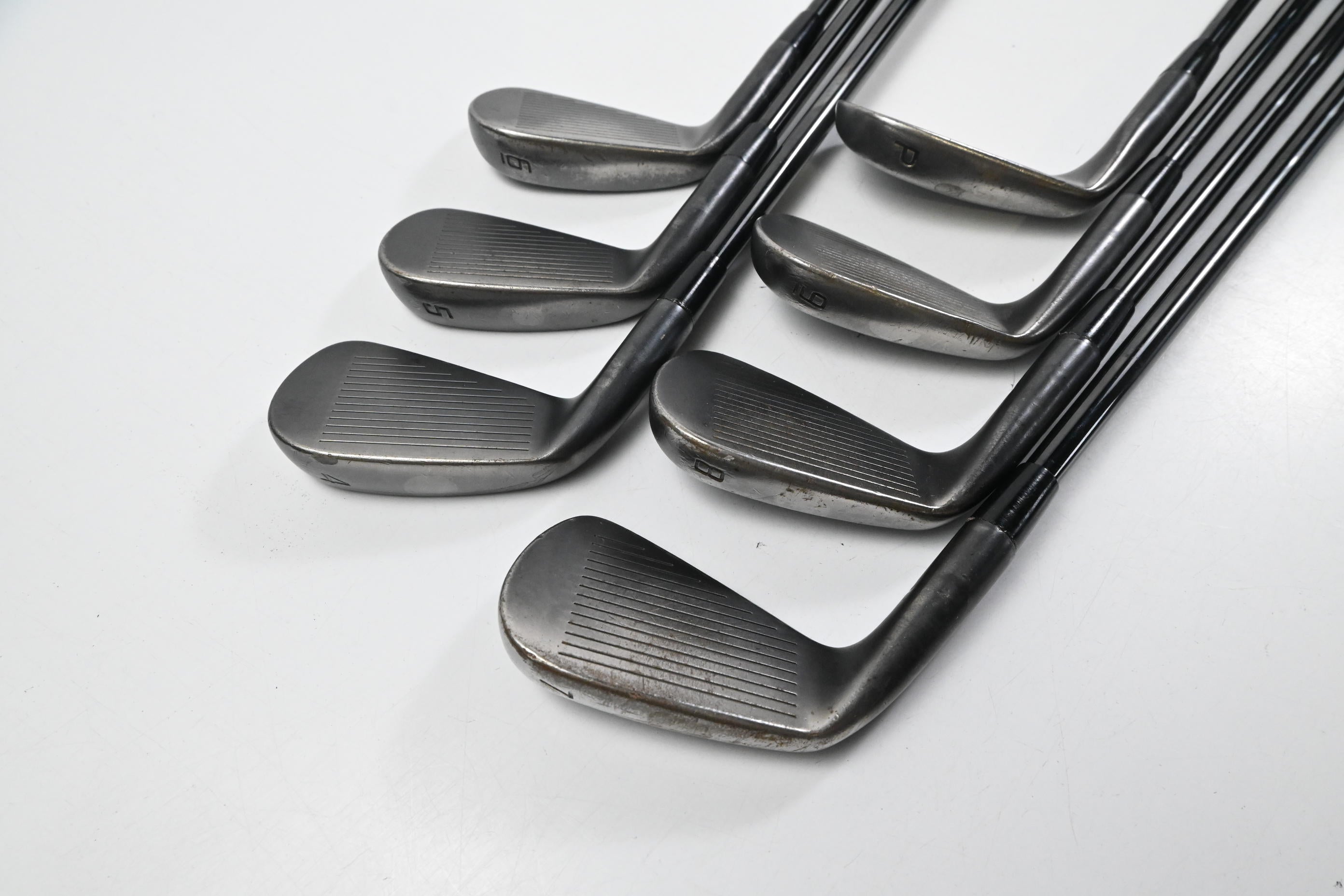 Cobra King Forged CB/MB Black Irons / 4-PW / X-Flex KBS $-Taper Lite 100 Shafts