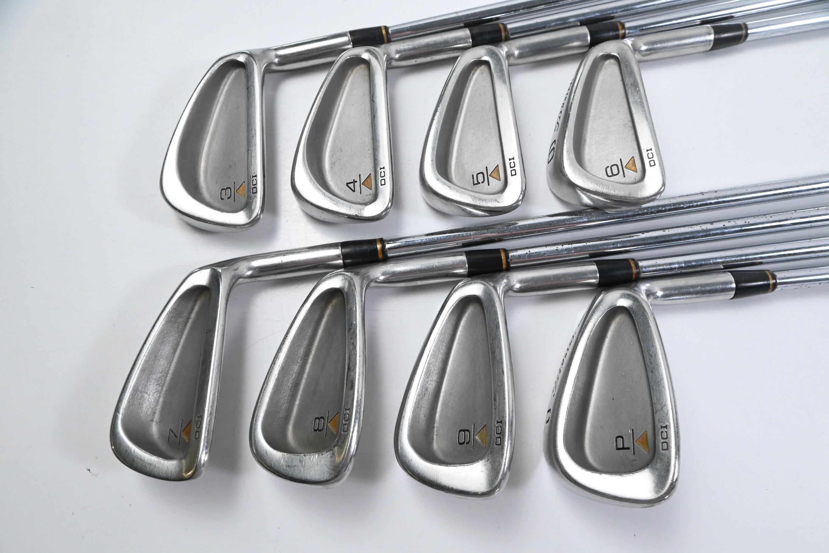 Titleist DCI Gold Irons / 3-PW / Regular Flex Titleist MS-209 Shafts