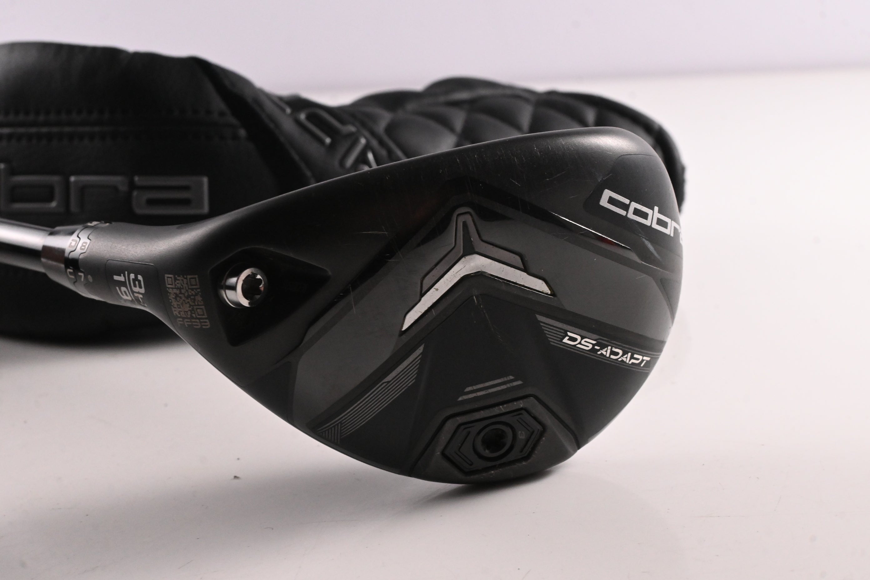 Left Hand Cobra DS-Adapt #3 Hybrid / 19 Degree / Stiff Flex HZRDUS Gen4 Black 90