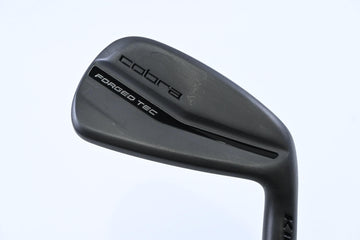 Cobra King Forged Tec 2023 Black  #6 Iron / 26 Degree / Regular Flex KBS $-Taper
