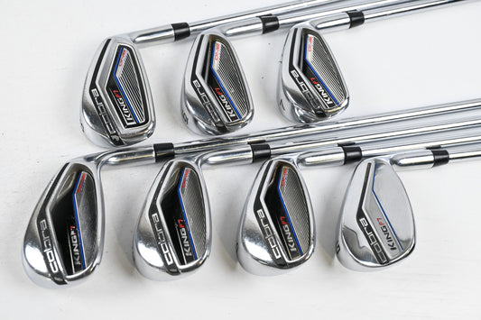 Cobra King F7 One Length Irons / 5-PW+GW / Regular Flex Cobra One Length Shafts