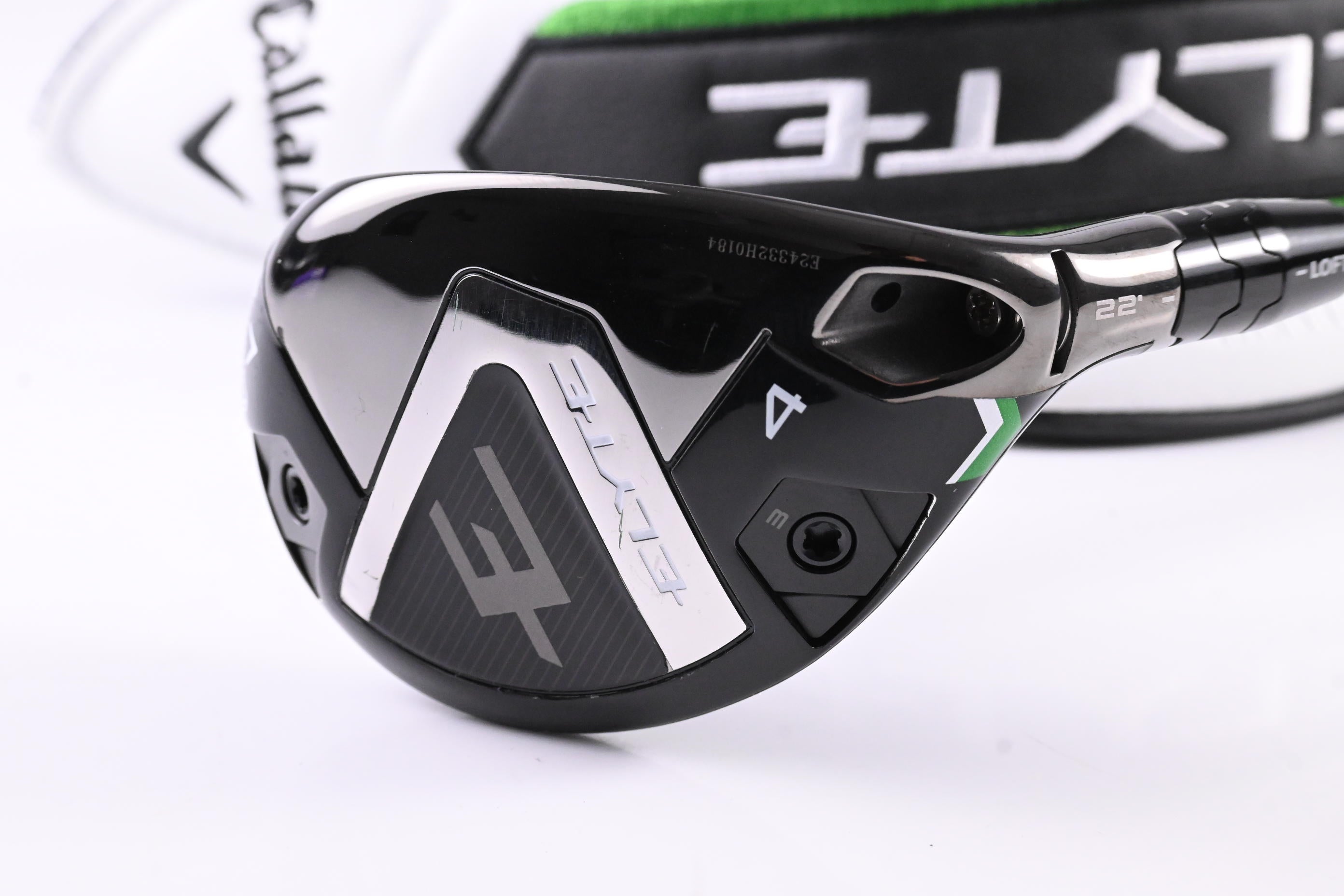 Callaway Elyte #4 Hybrid / 22 Degree / Senior Flex Vanquish 5 Shaft