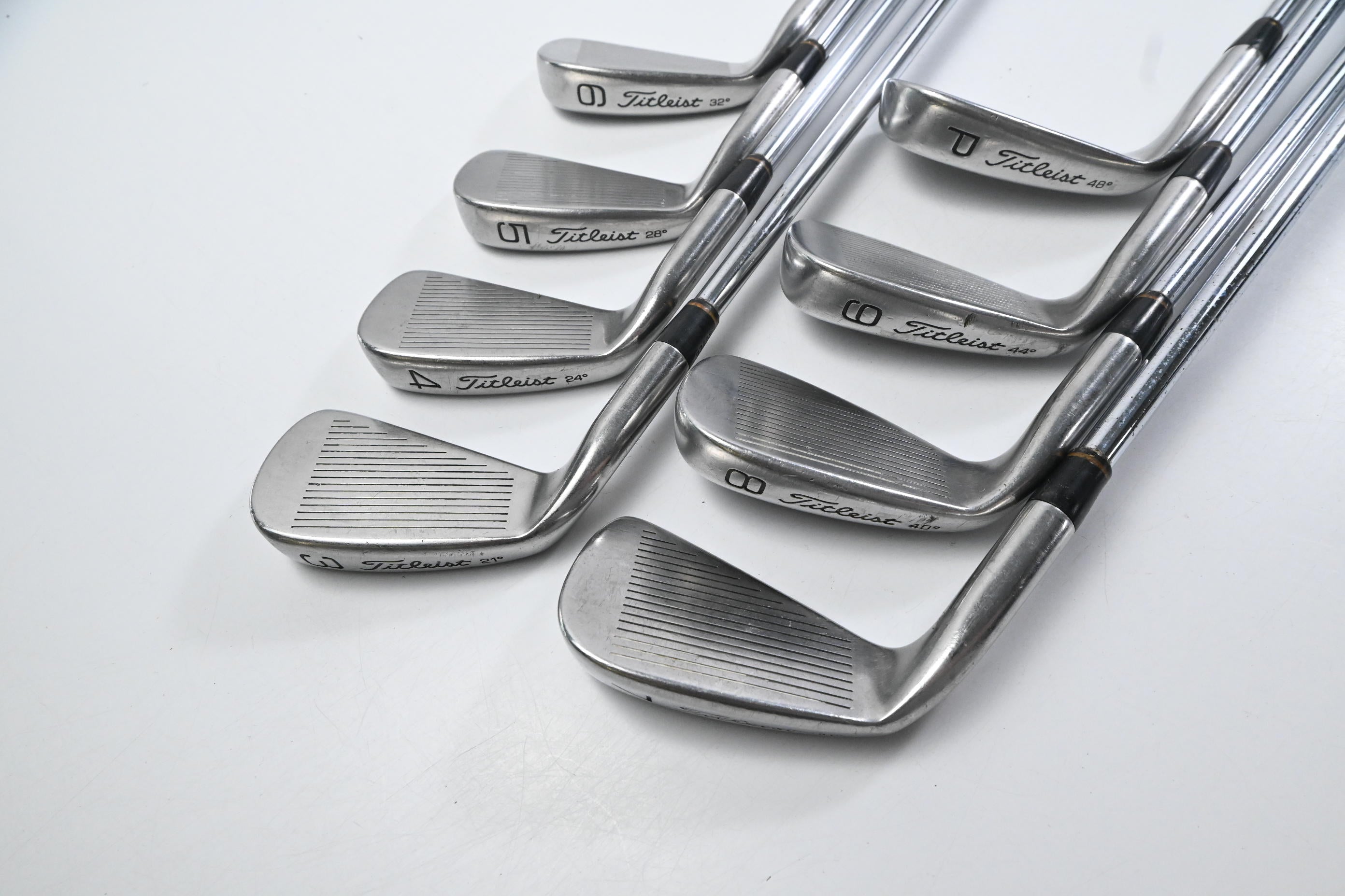 Titleist DCI Gold Irons / 3-PW / Regular Flex Titleist MS-209 Shafts