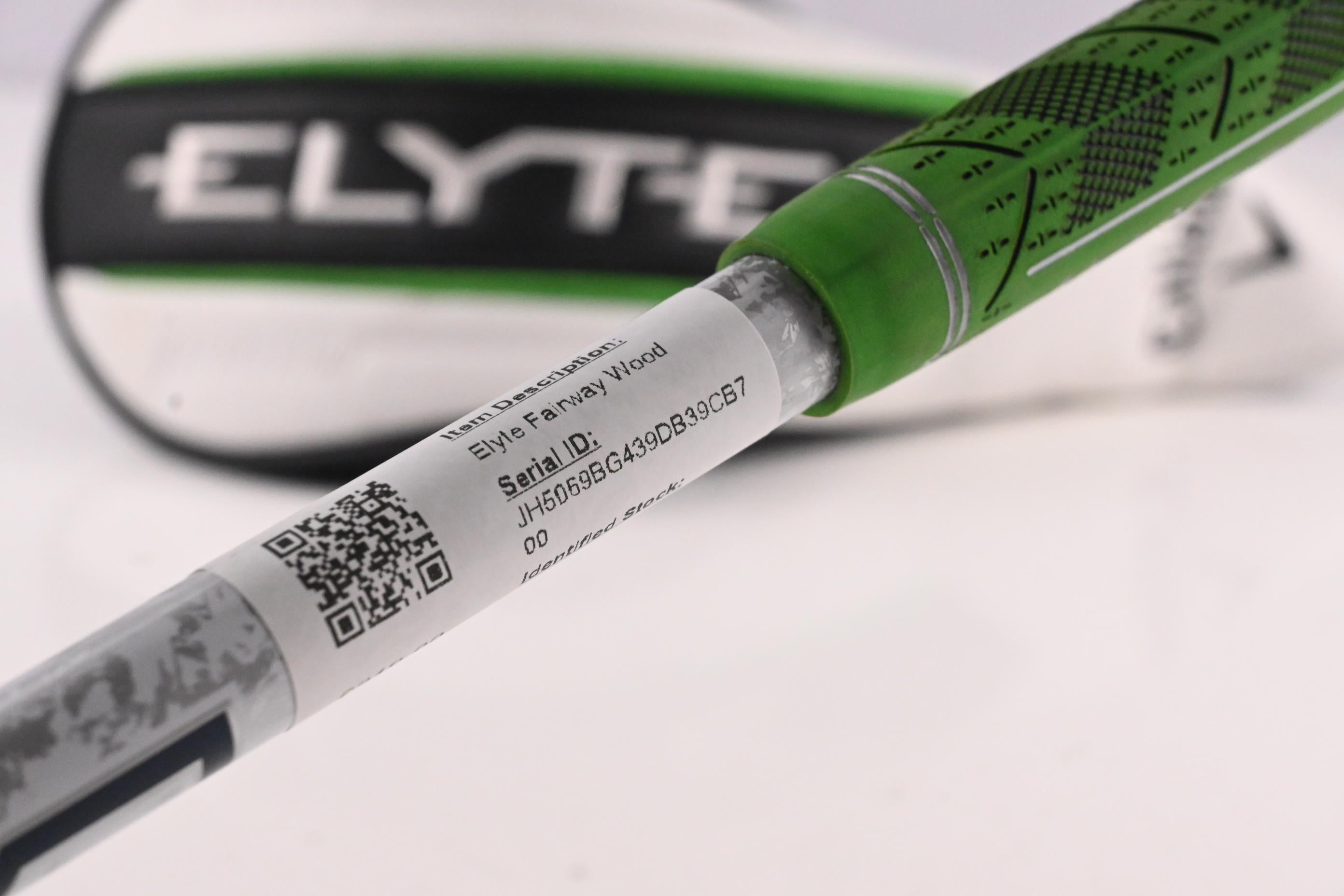 Callaway Elyte #3 Wood / 16.5 Degree / Stiff Flex Denali Charcoal 60 Shaft