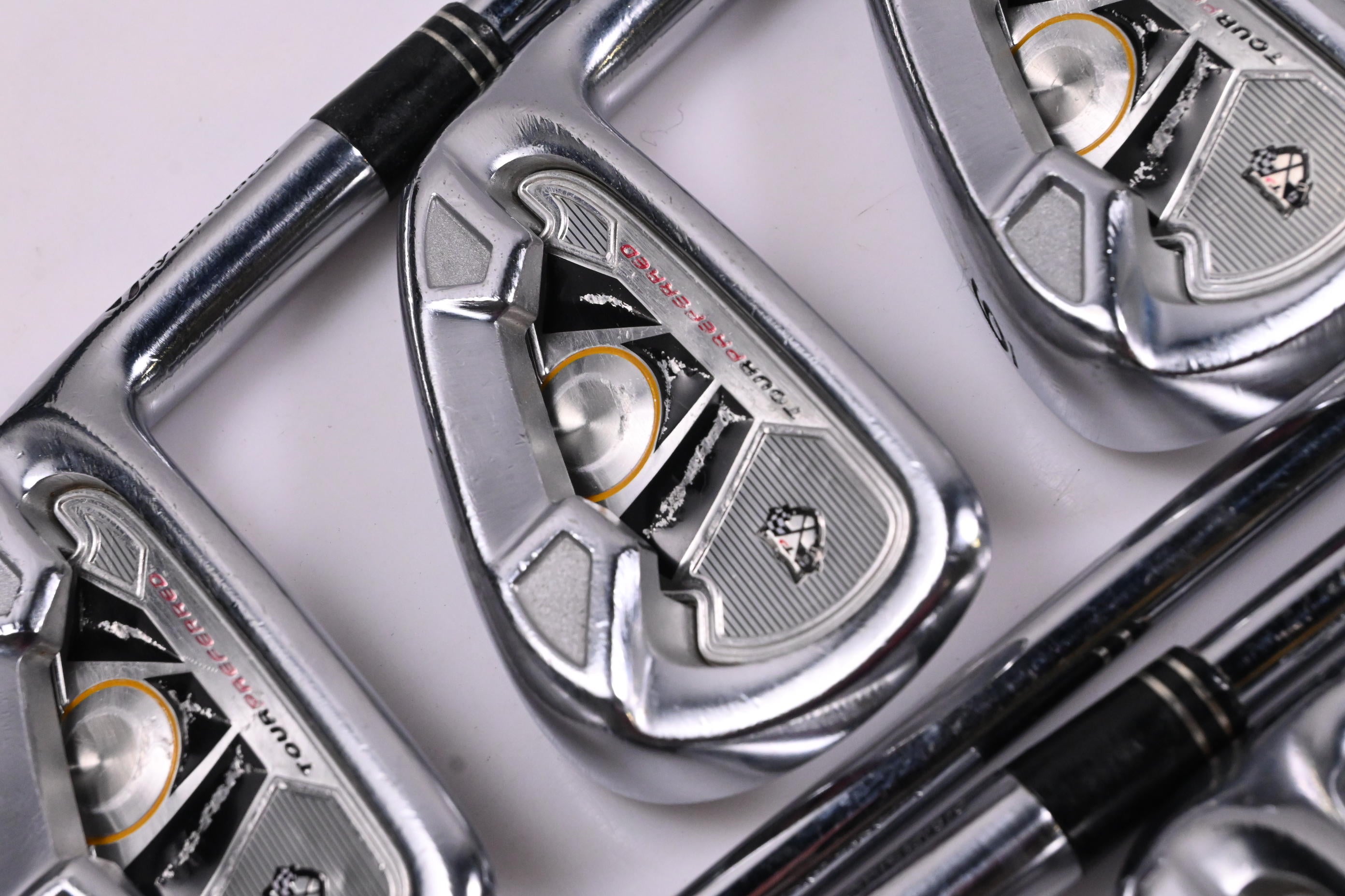 Taylormade Tour Preferred TP 2009 Irons / 4-PW / Stiff Flex Dynamic Gold Shafts