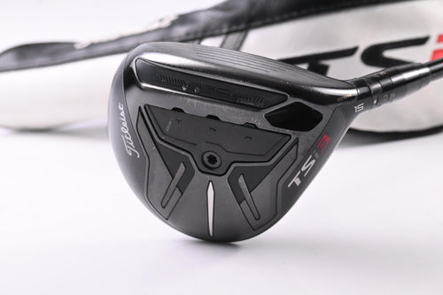 Titleist TSi3 #3 Wood / 15 Degree / Stiff Flex HZRDUS Smoke RDX Black 70 Shaft