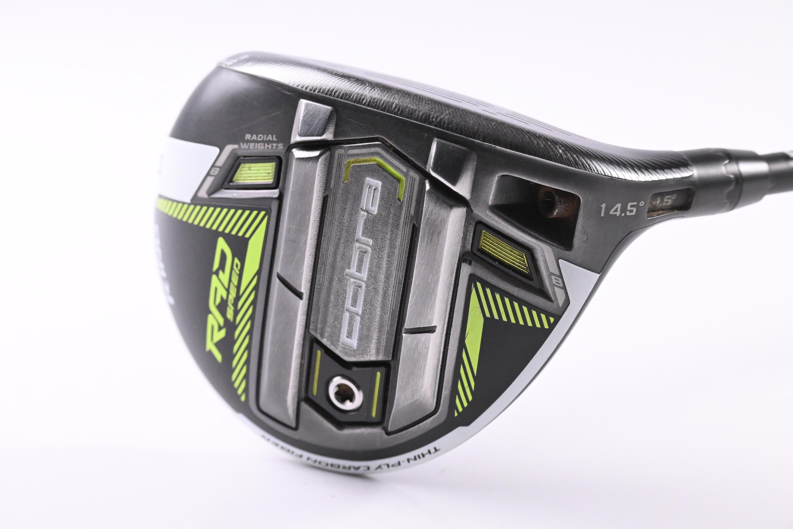 Cobra King Radspeed #3 Wood / 14.5 Degree / Regular Flex Motore X F3 6 Shaft
