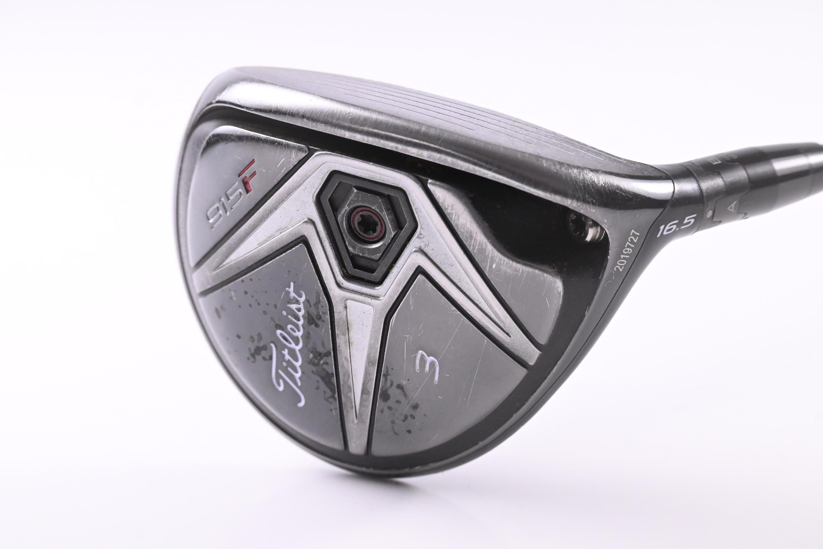 Titleist 915 F #3 Wood / 16.5 Degree / Regular Flex Diamana M+ 60 Shaft