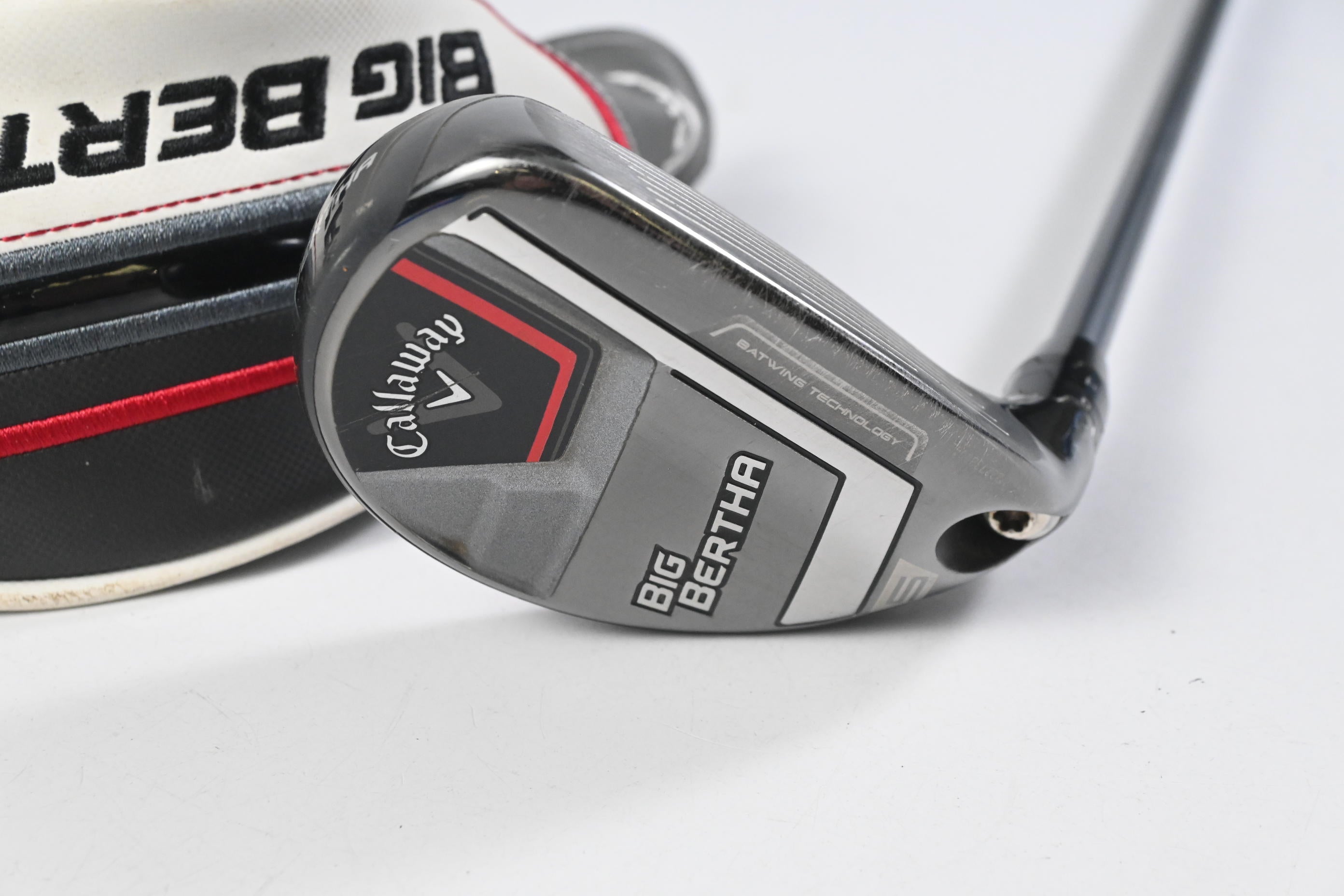 Callaway Big Bertha 2023 #5 Hybrid / 24 Degree / Stiff Flex HZRDUS Silver 75