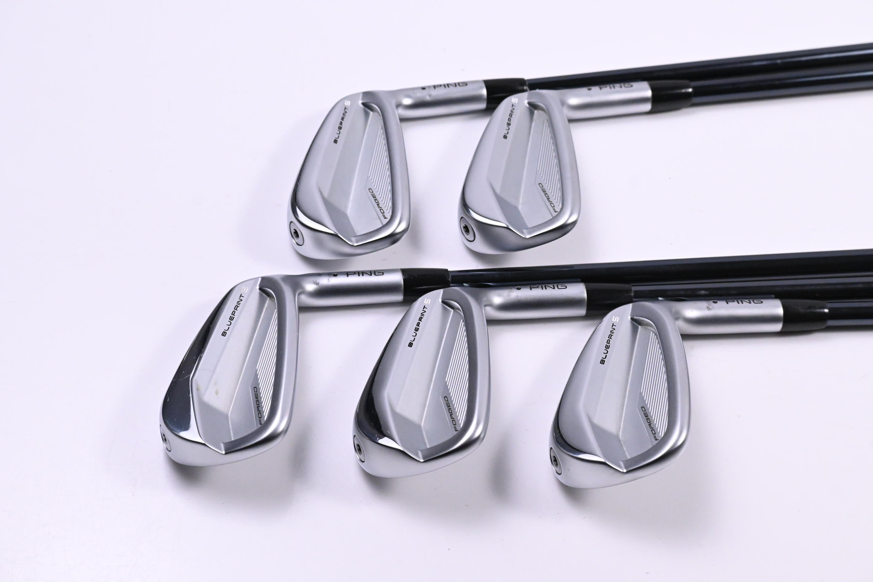 Ping Blueprint S Irons / 6-PW / Black Dot / Regular Flex UST Recoil Dart 75