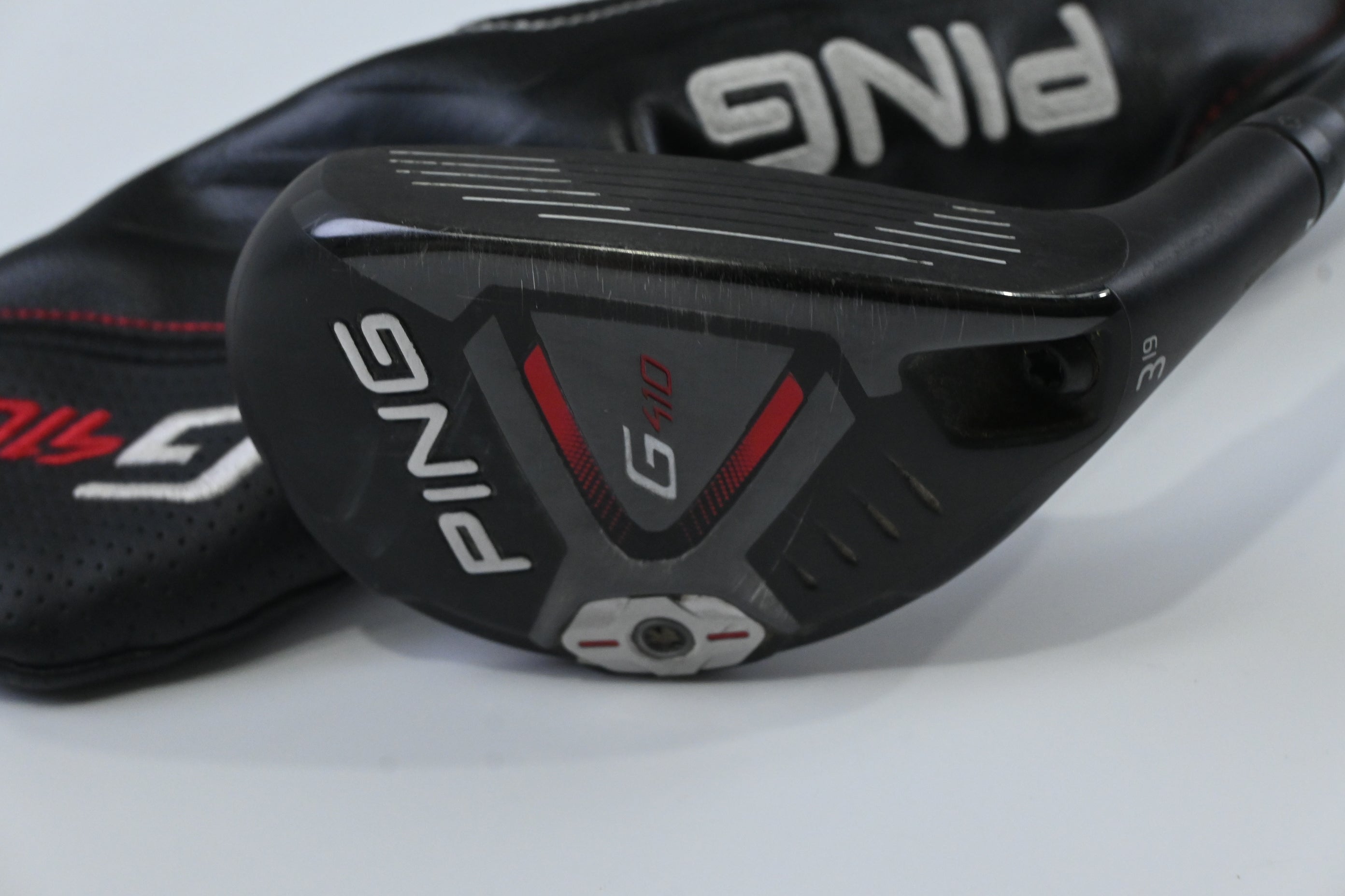 Ping G410 #3 Hybrid / 19 Degree / Stiff Flex Ping Alta CB Red 70 Shaft