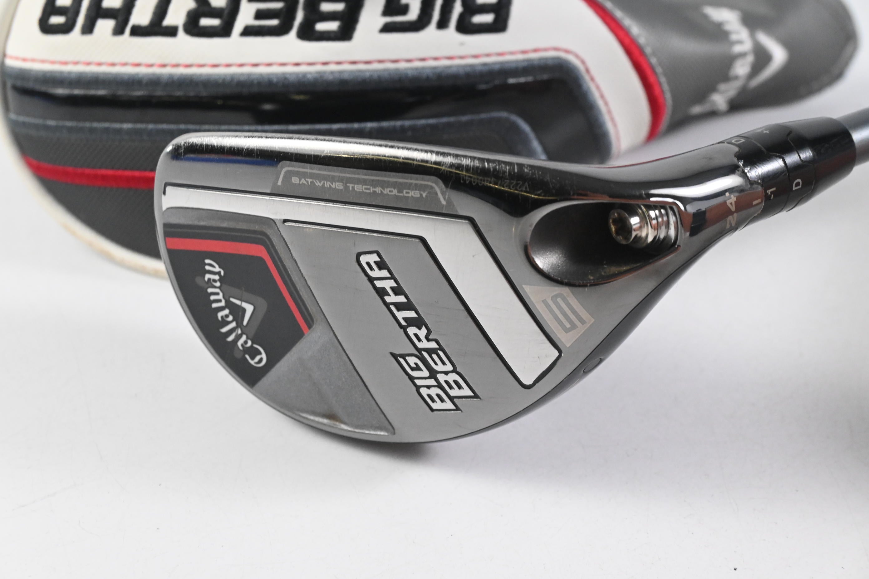 Callaway Big Bertha 2023 #5 Hybrid / 24 Degree / Stiff Flex HZRDUS Silver 75
