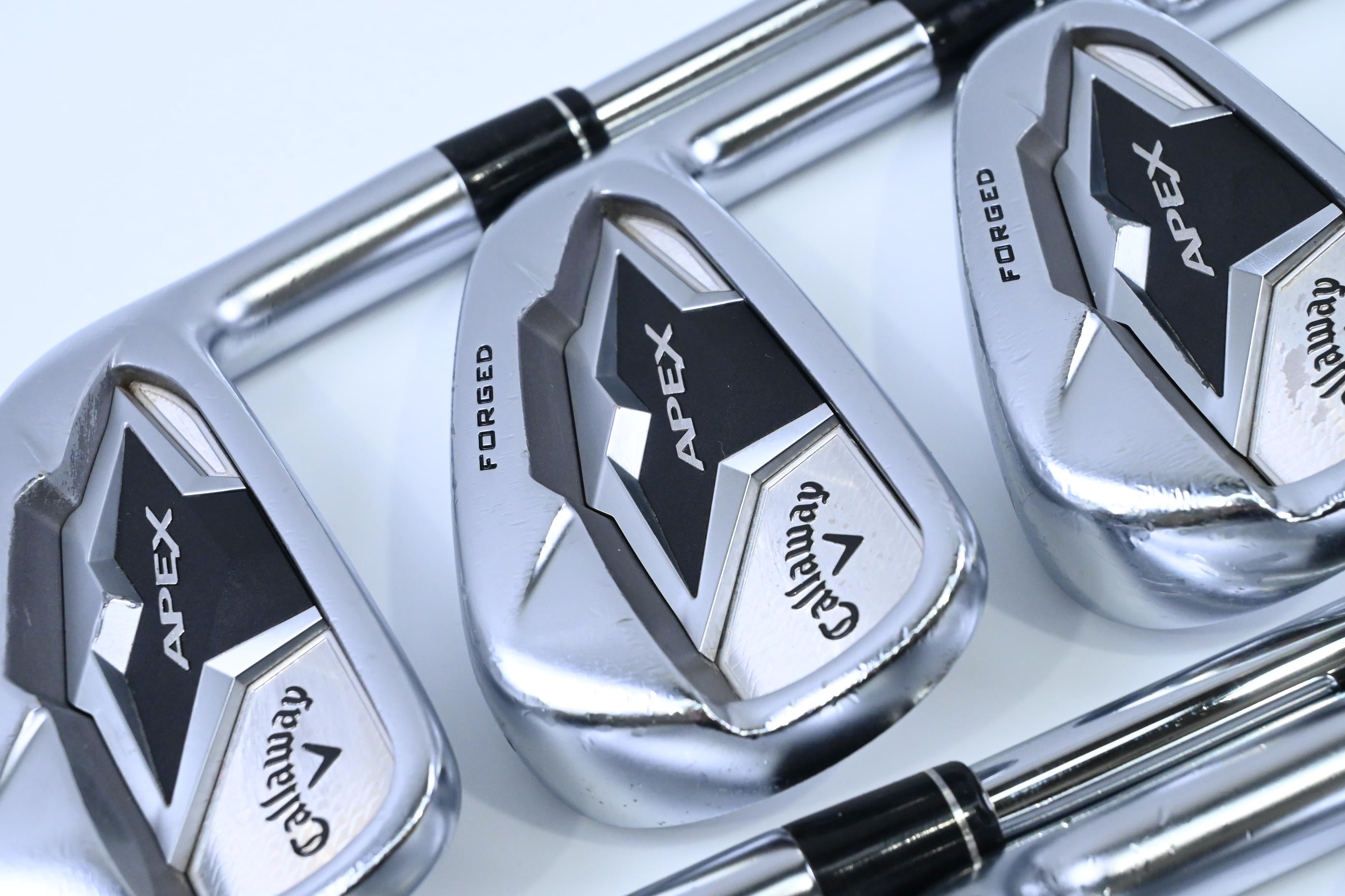 Callaway Apex CF19 Irons / 5-PW+GW+SW / Stiff Flex XP 105 ST 15 S300 Shafts