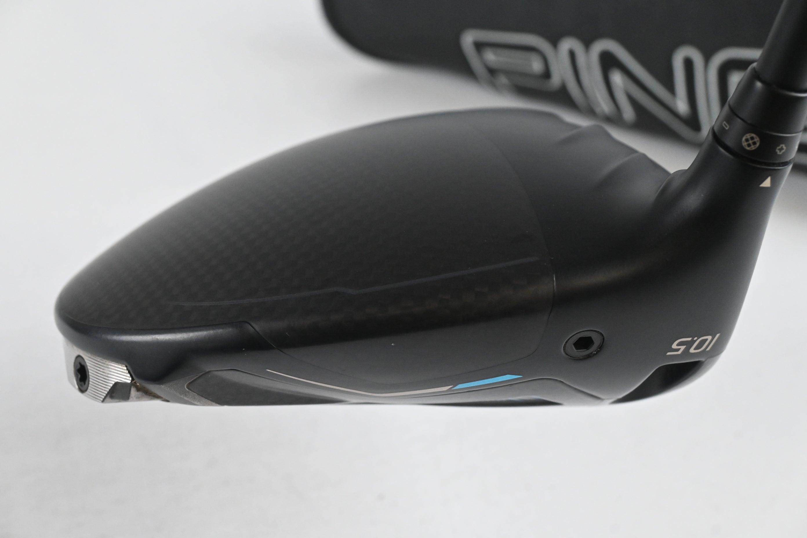 Left Hand Ping G440 K Driver / 10.5 Degree / Regular Flex Ping Alta CB Blue 50