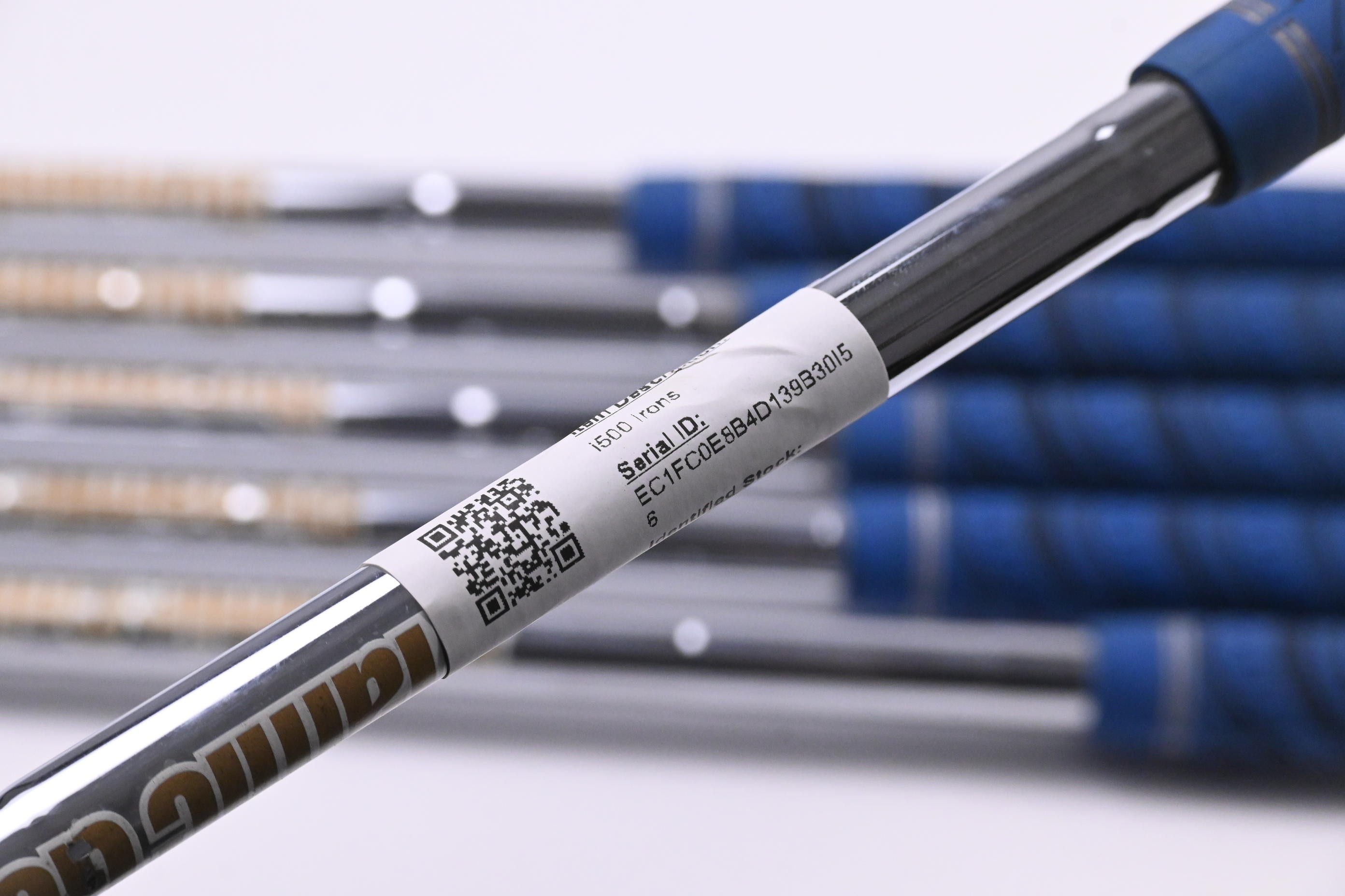 Ping i500 Irons / 5-PW / Blue Dot / Stiff Flex Dynamic Gold 120 S300 Shafts