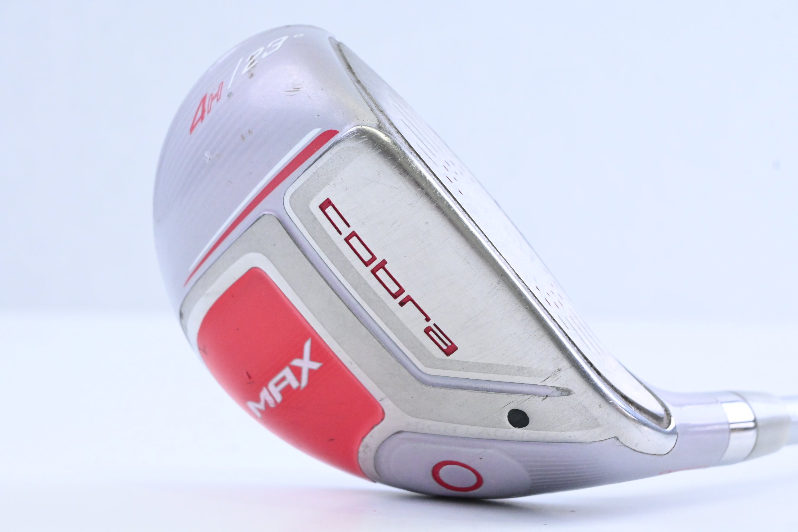 Ladies Cobra Max #4 Hybrid / 23 Degree / Ladies Flex Matrix X4 White Tie 50