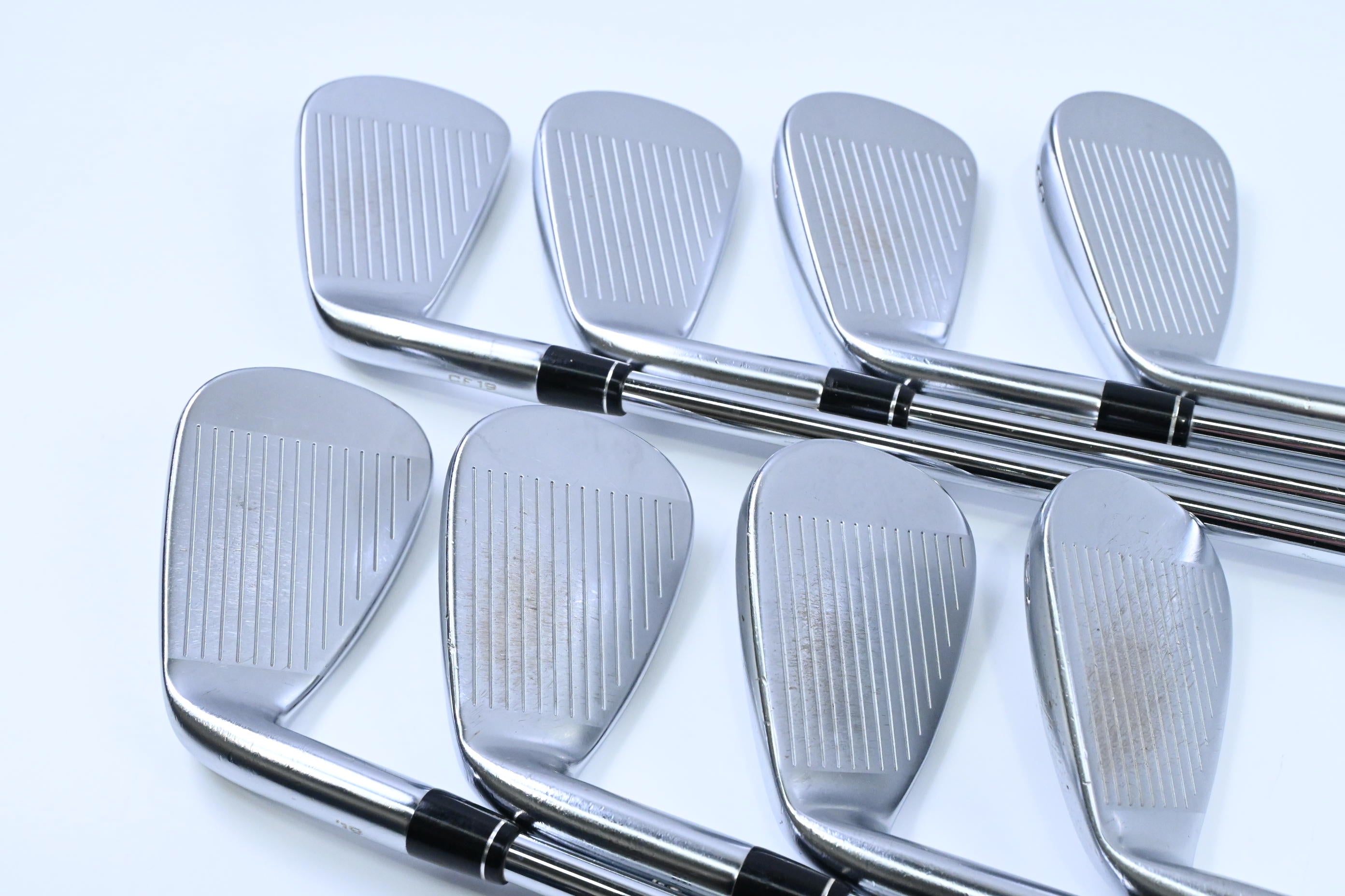 Callaway Apex CF19 Irons / 5-PW+GW+SW / Stiff Flex XP 105 ST 15 S300 Shafts