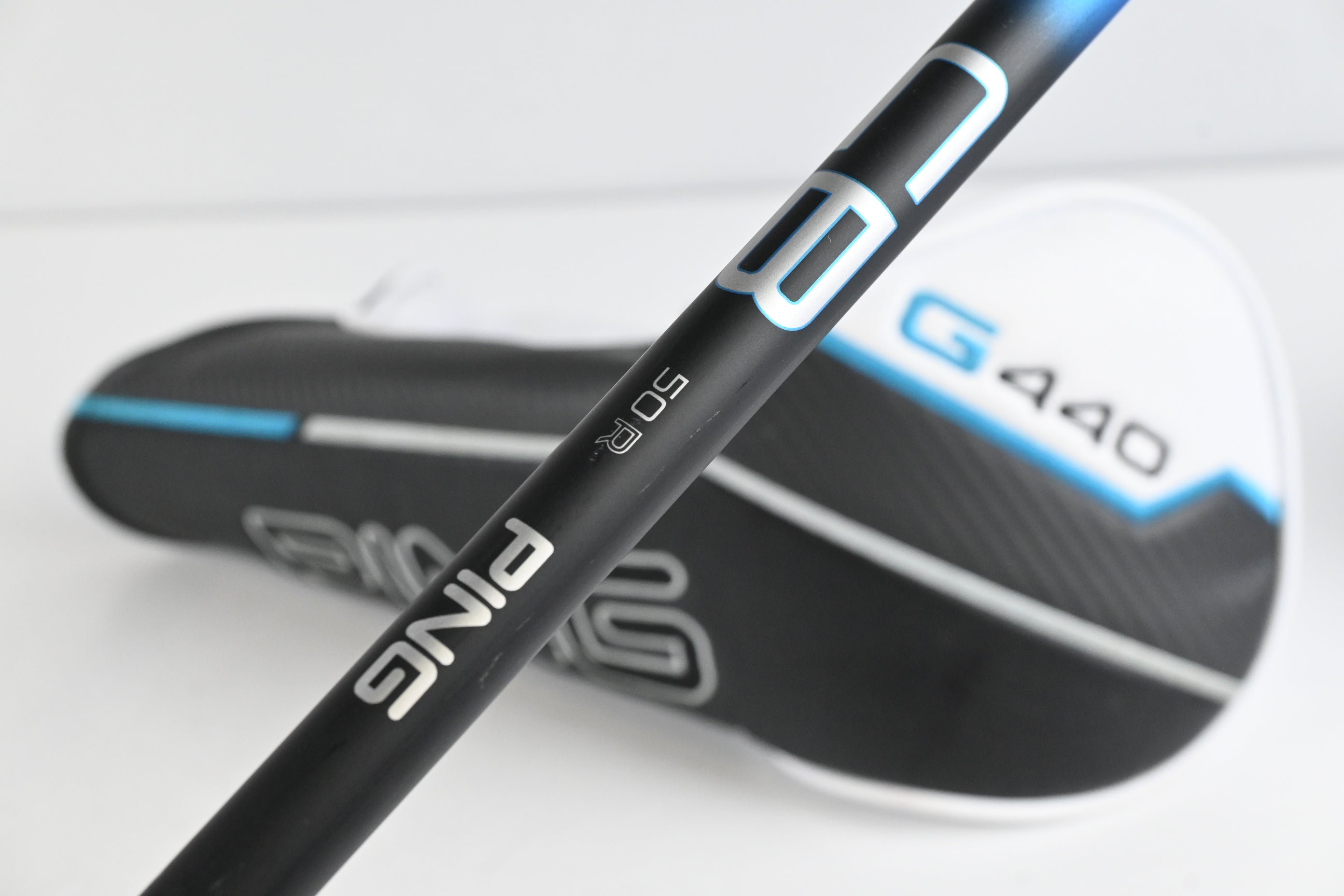 Left Hand Ping G440 K Driver / 10.5 Degree / Regular Flex Ping Alta CB Blue 50